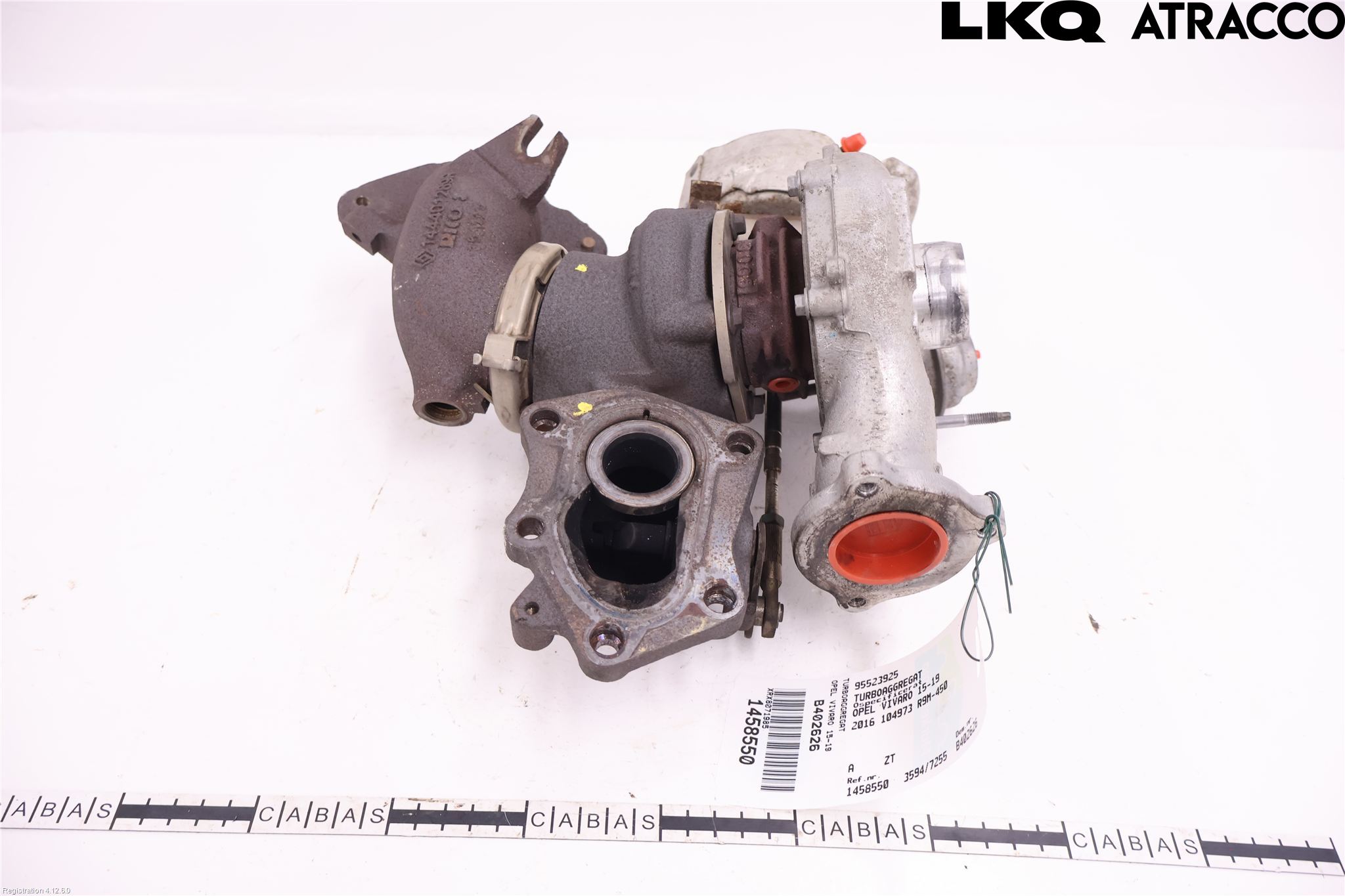 Opel VIVARO 15-19 Turboaggregat