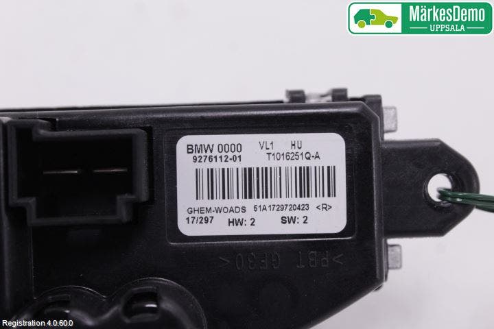 BMW X5 F15 13-18 Värmefläktsmotstånd