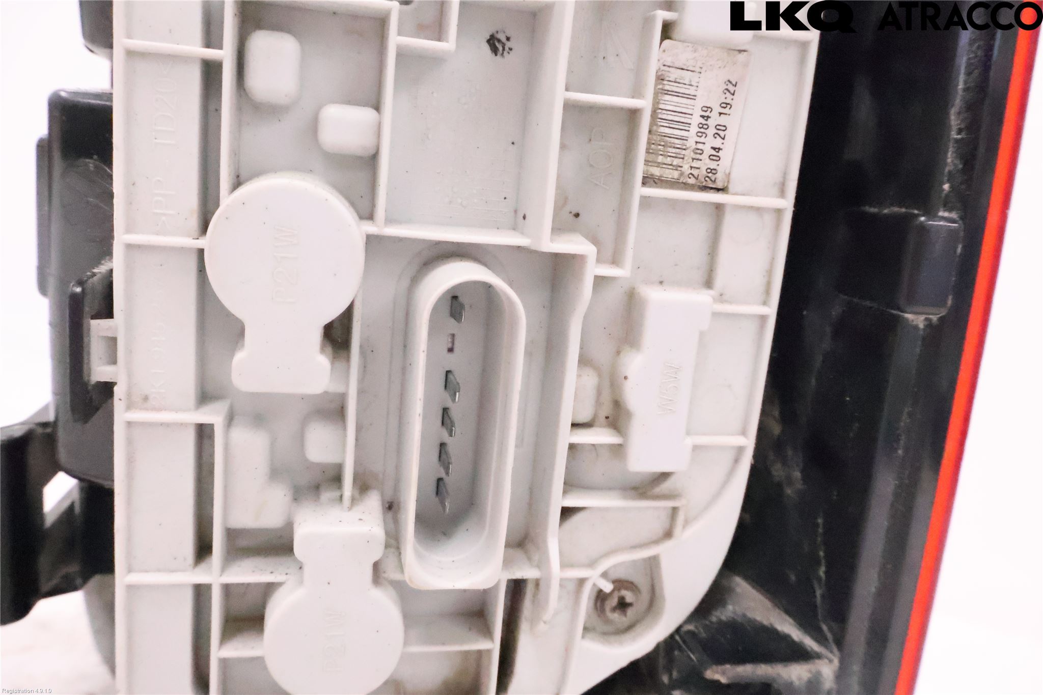 Volkswagen VW CADDY 16-20 Bakljus Vänster