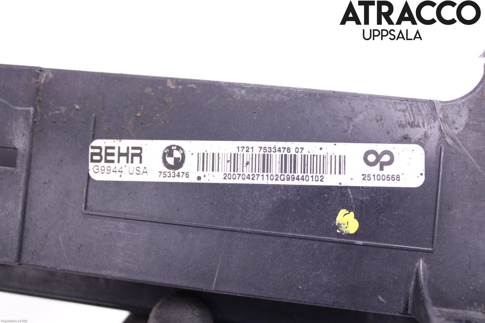 BMW X5 E70 07-13 Kylarfäste-Ram-Balk