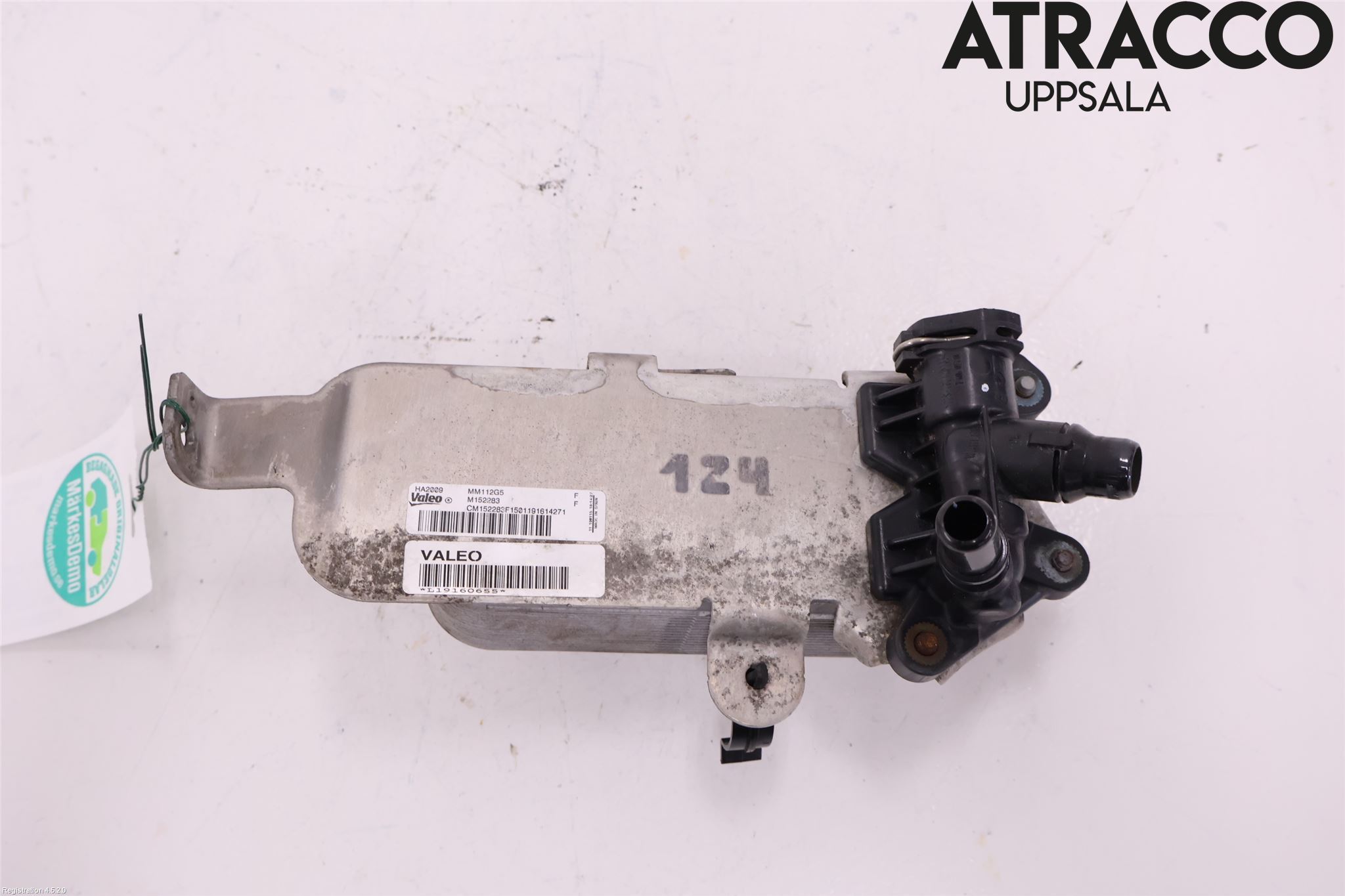 BMW 3 F30/F31/F80 12-19 Oljekylare Automat