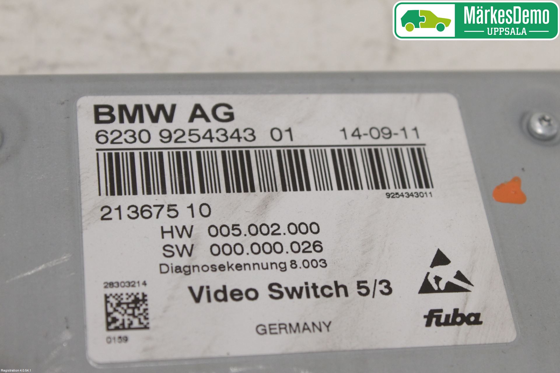 BMW 7 F01/02/03/04 09-15 Styrenhet Övrigt