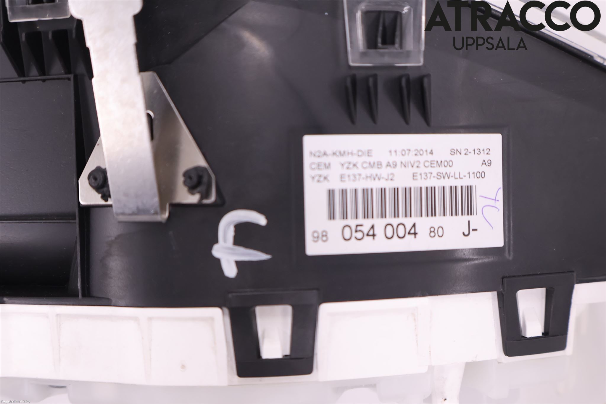 Peugeot 208 12-15 Instrument Komb