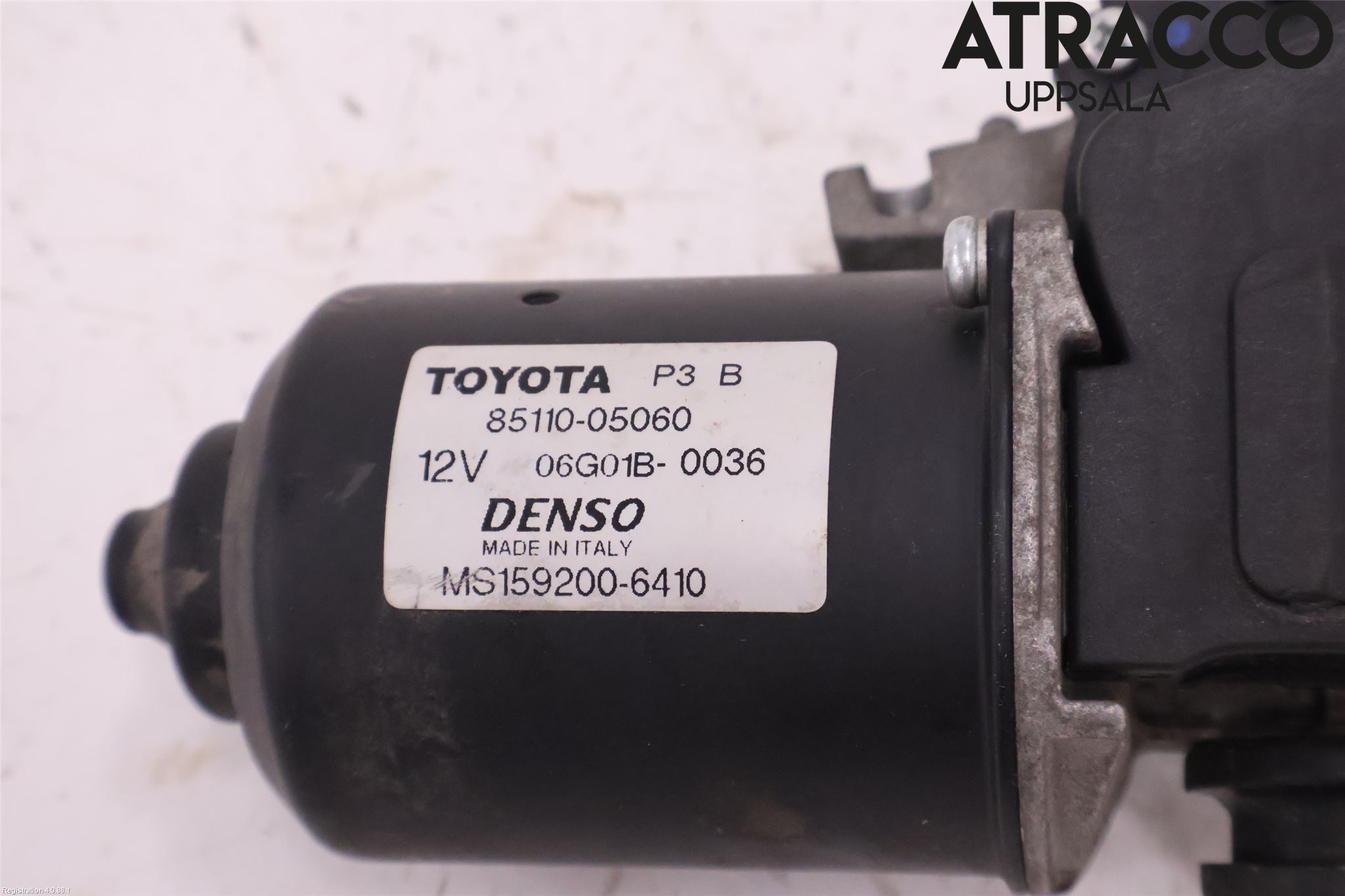 Toyota AVENSIS 03-06 Torkarmotor Vindruta