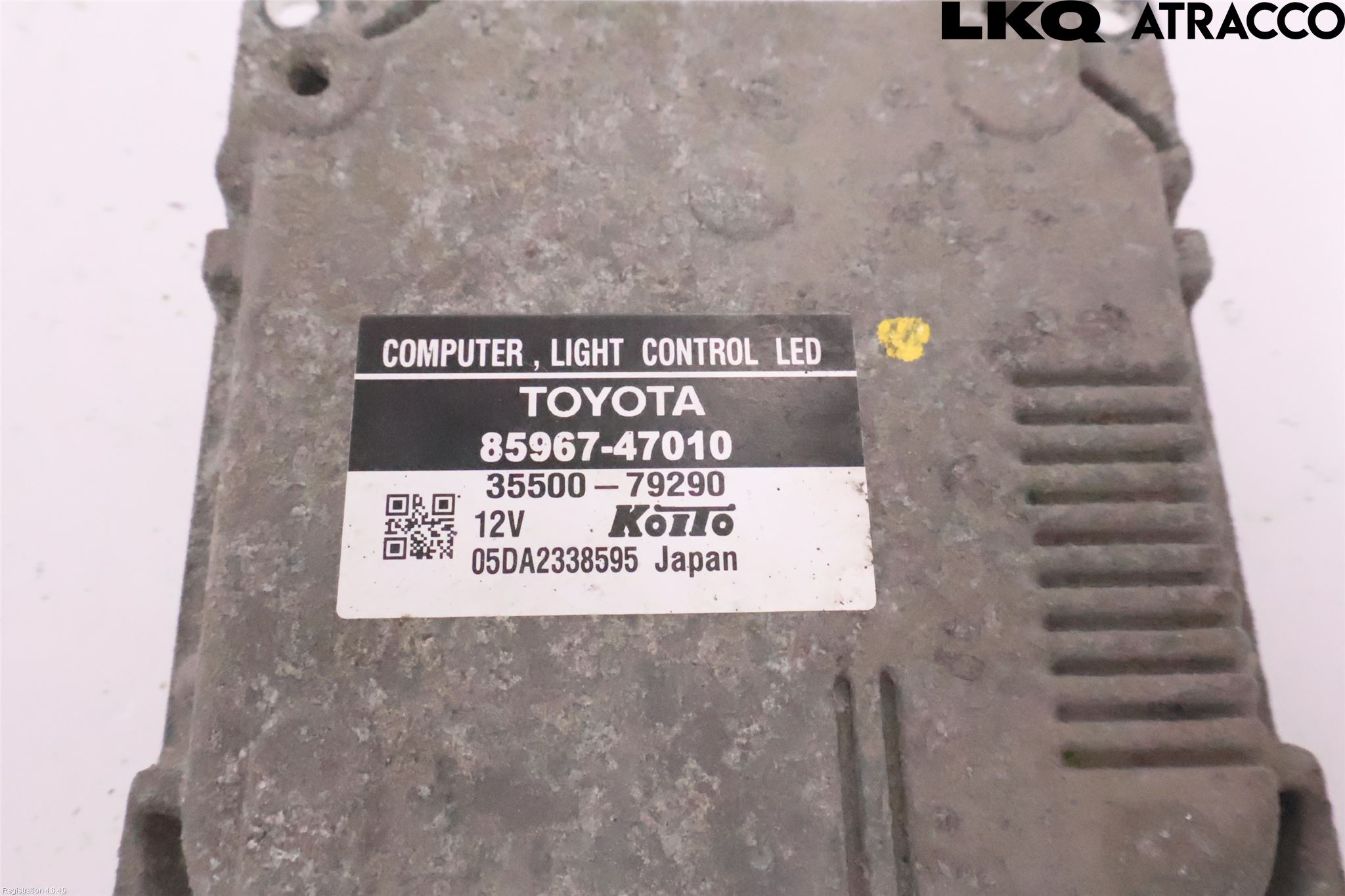 Lexus RX AL10 09-15 Styrenhet Strålkastare