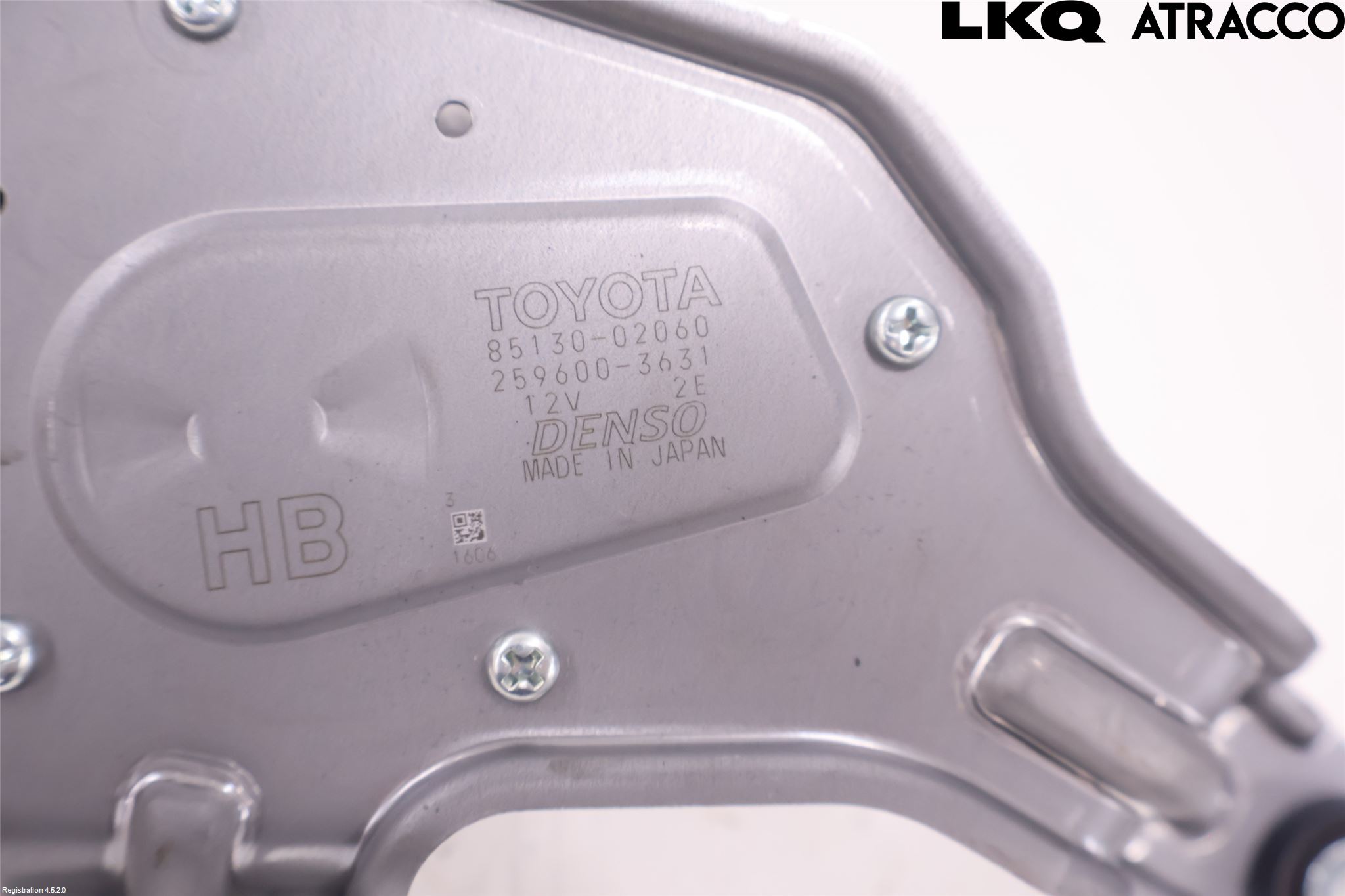 Toyota COROLLA 19- Torkarmotor Baklucka