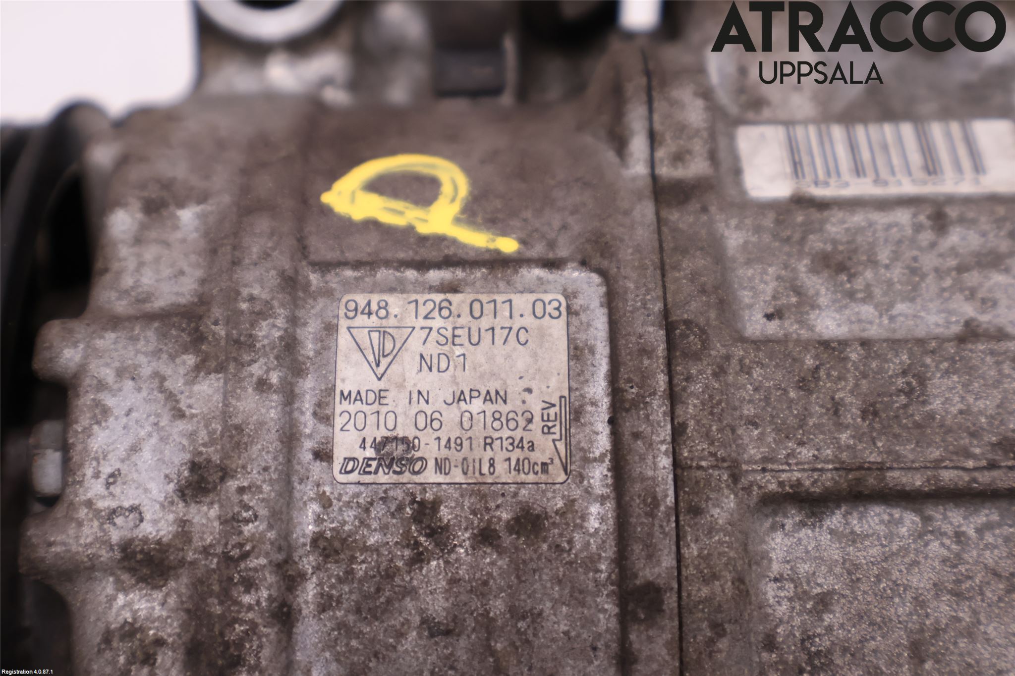 Porsche PANAMERA 09- Ac Kompressor