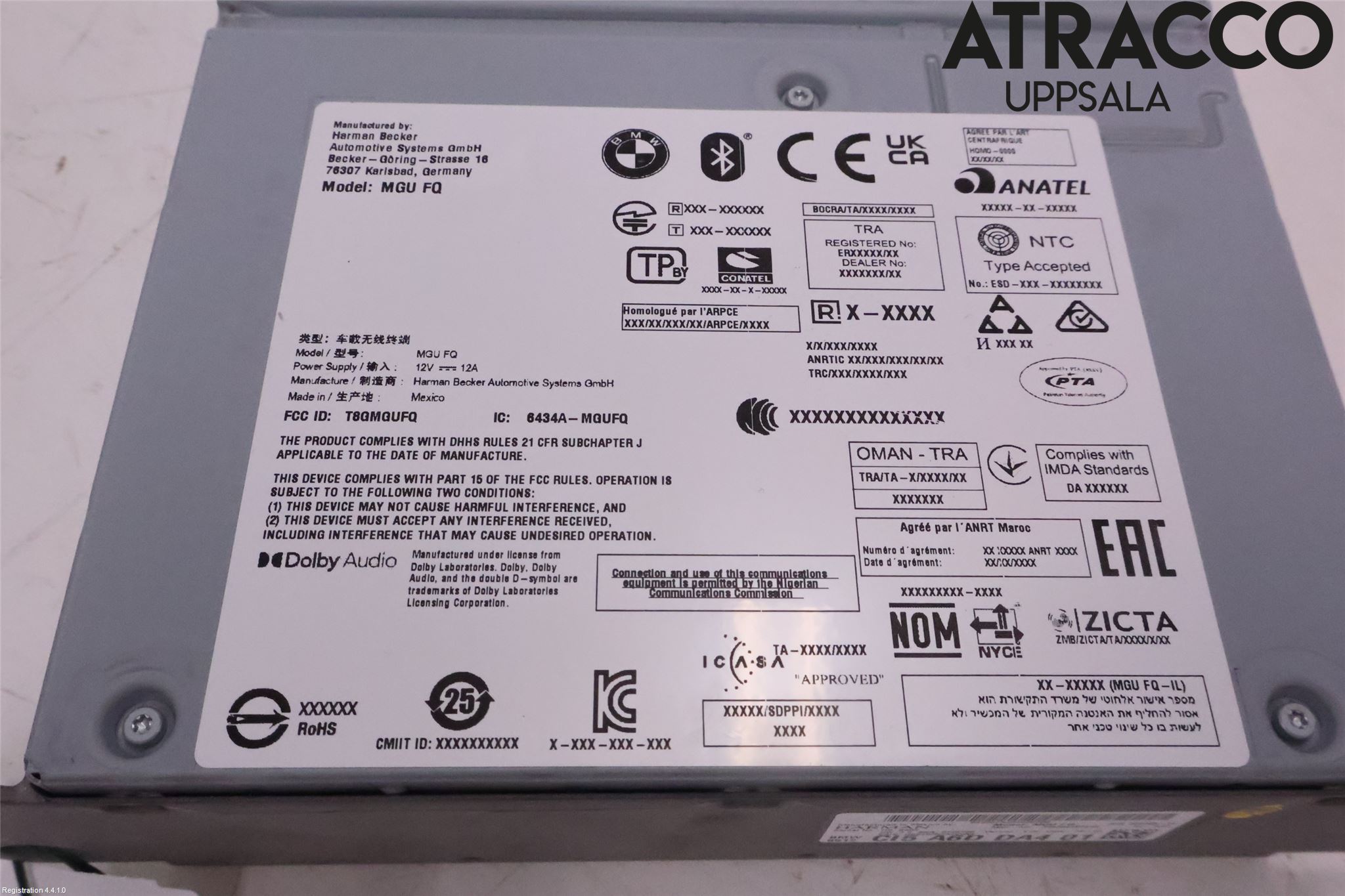 BMW X3 G01 18- Gps Navigator