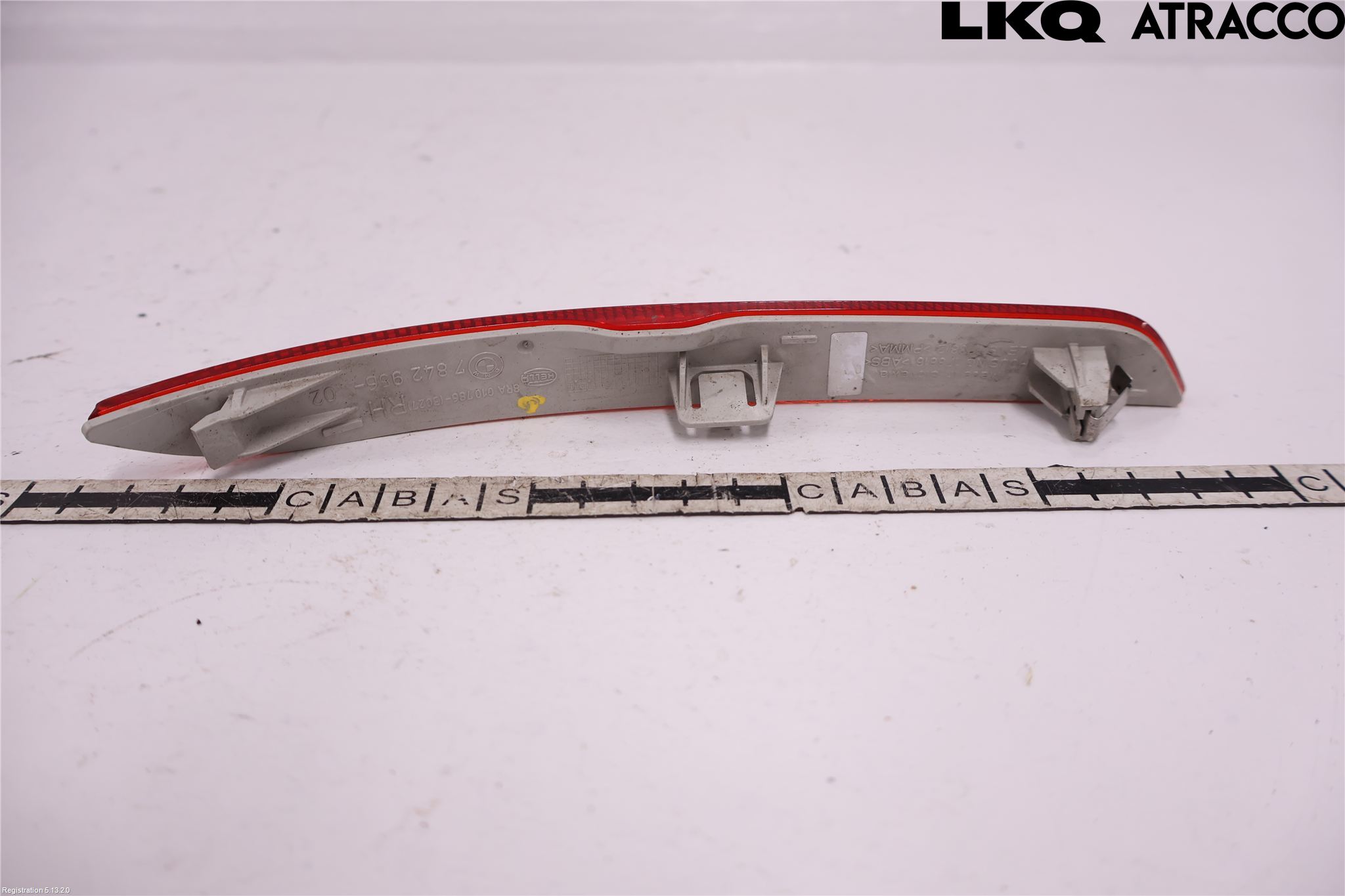 BMW 5 F10/F11/F18 09-17 Dimljus/Reflex Bak