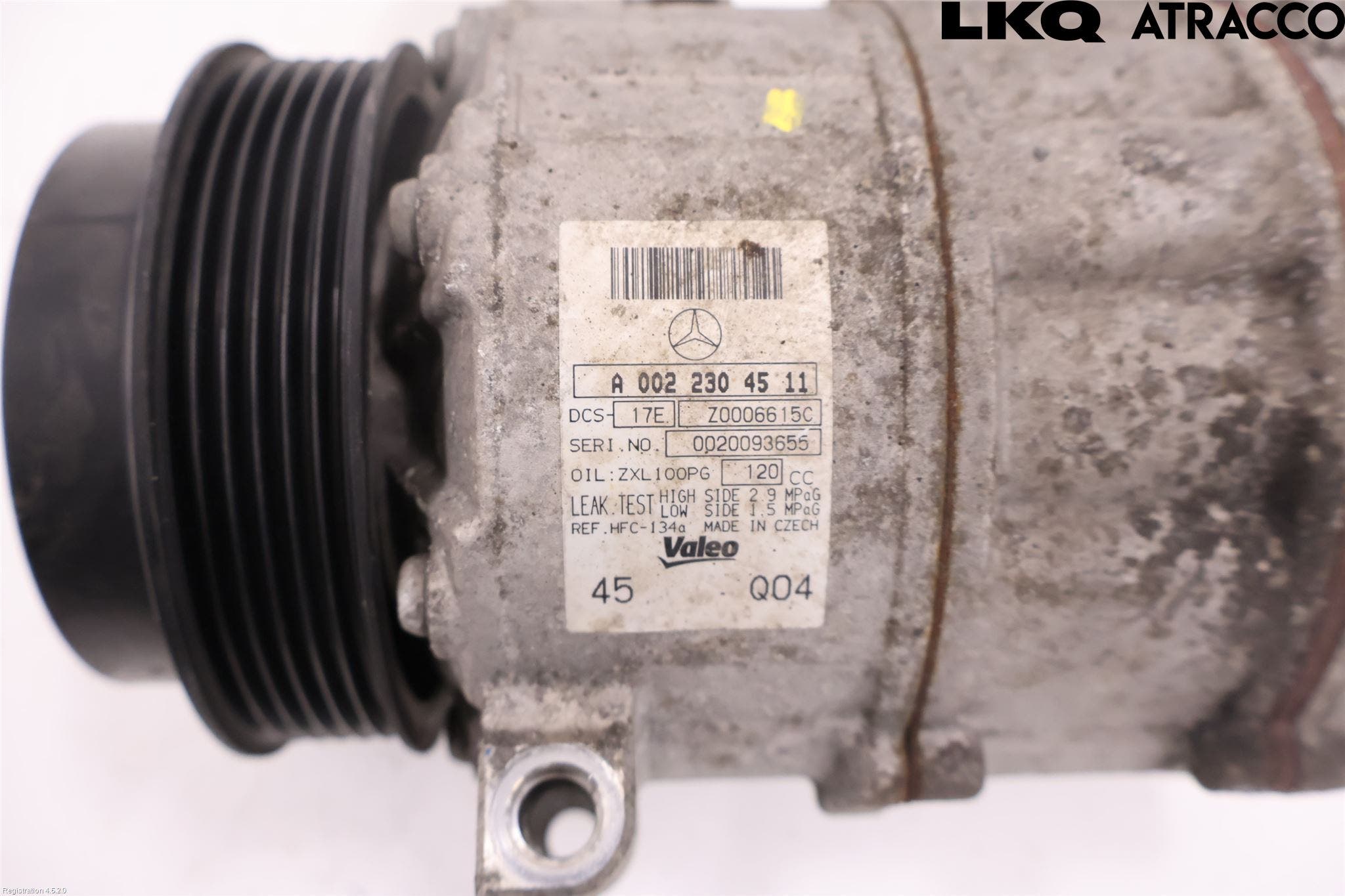 Mercedes-Benz MB C-KLASS (W204) 07-15 Ac Kompressor