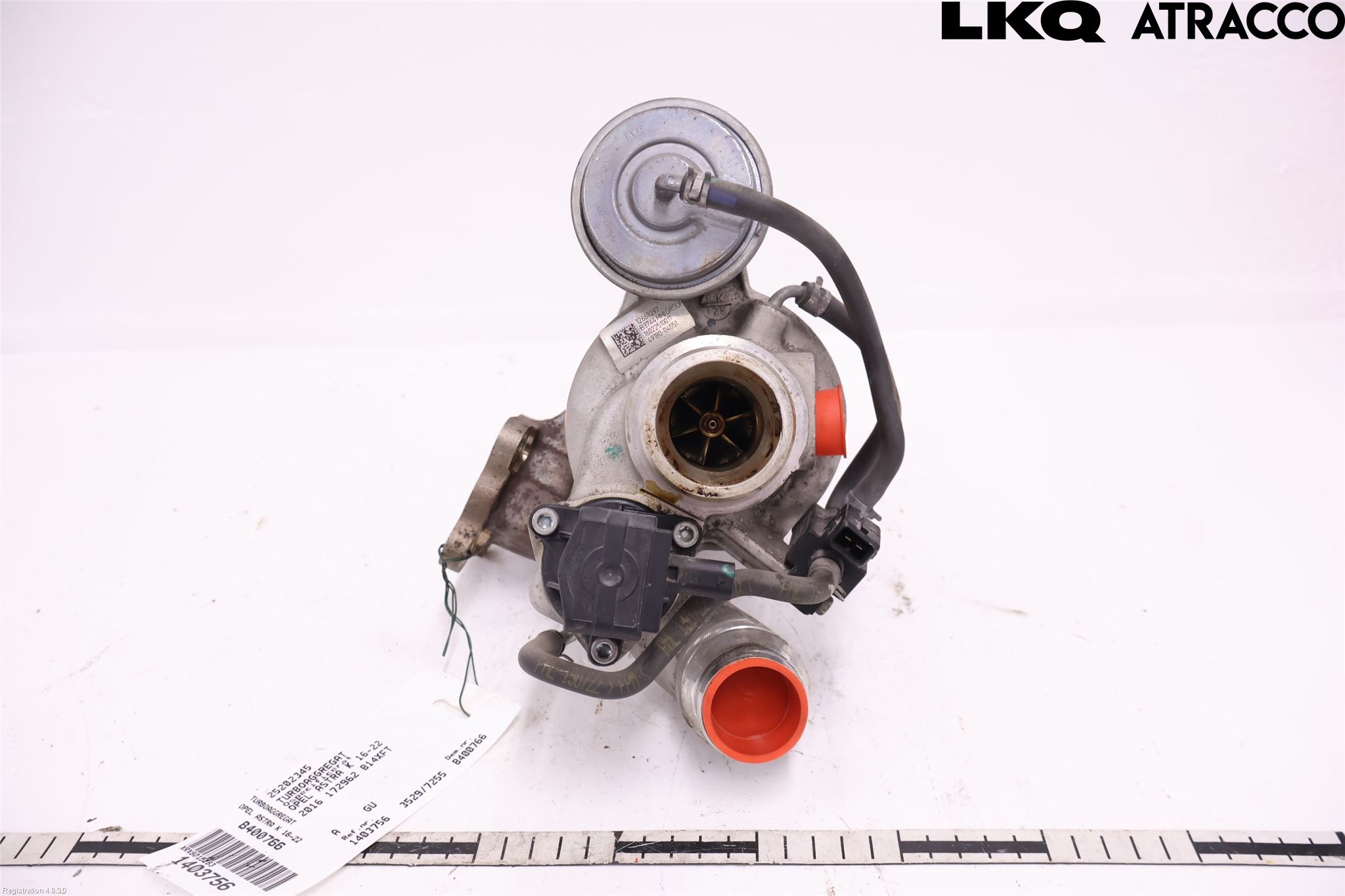 Opel ASTRA K 16-22 Turboaggregat