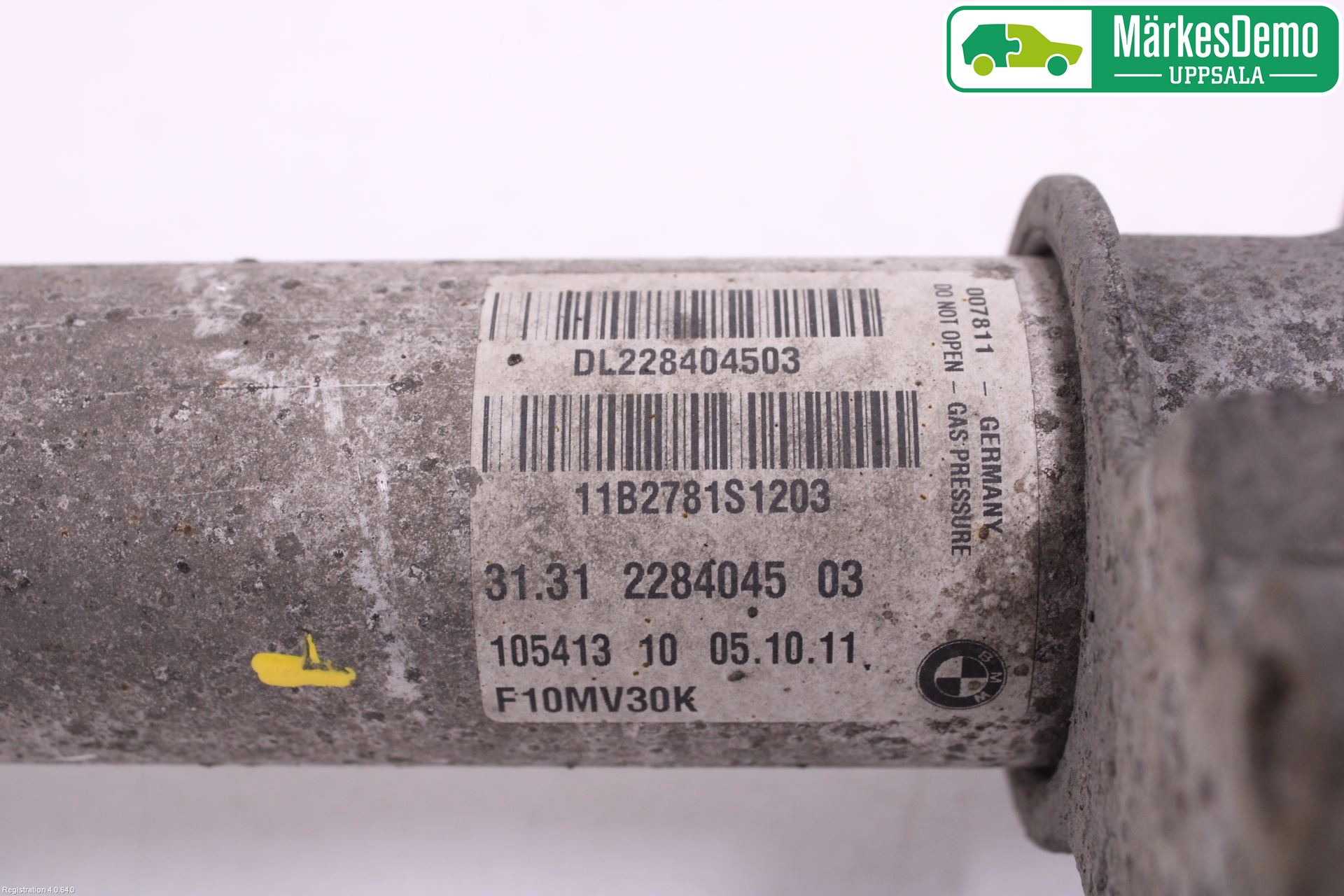 BMW 5 F10/F11/F18 09-17 Fjäderben Fram Vänster