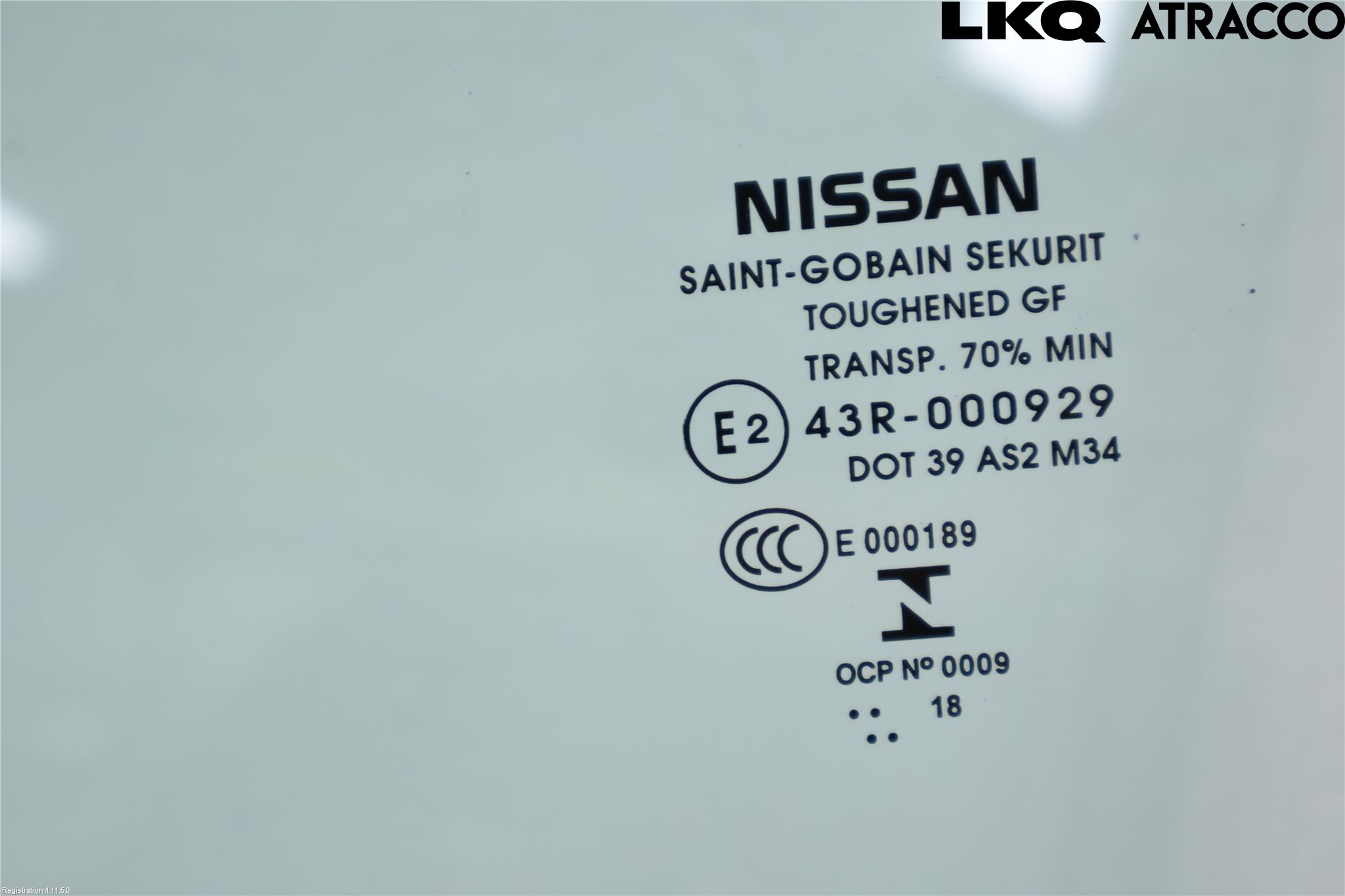 Nissan QASHQAI 17-21 Dörruta Fram Vänster
