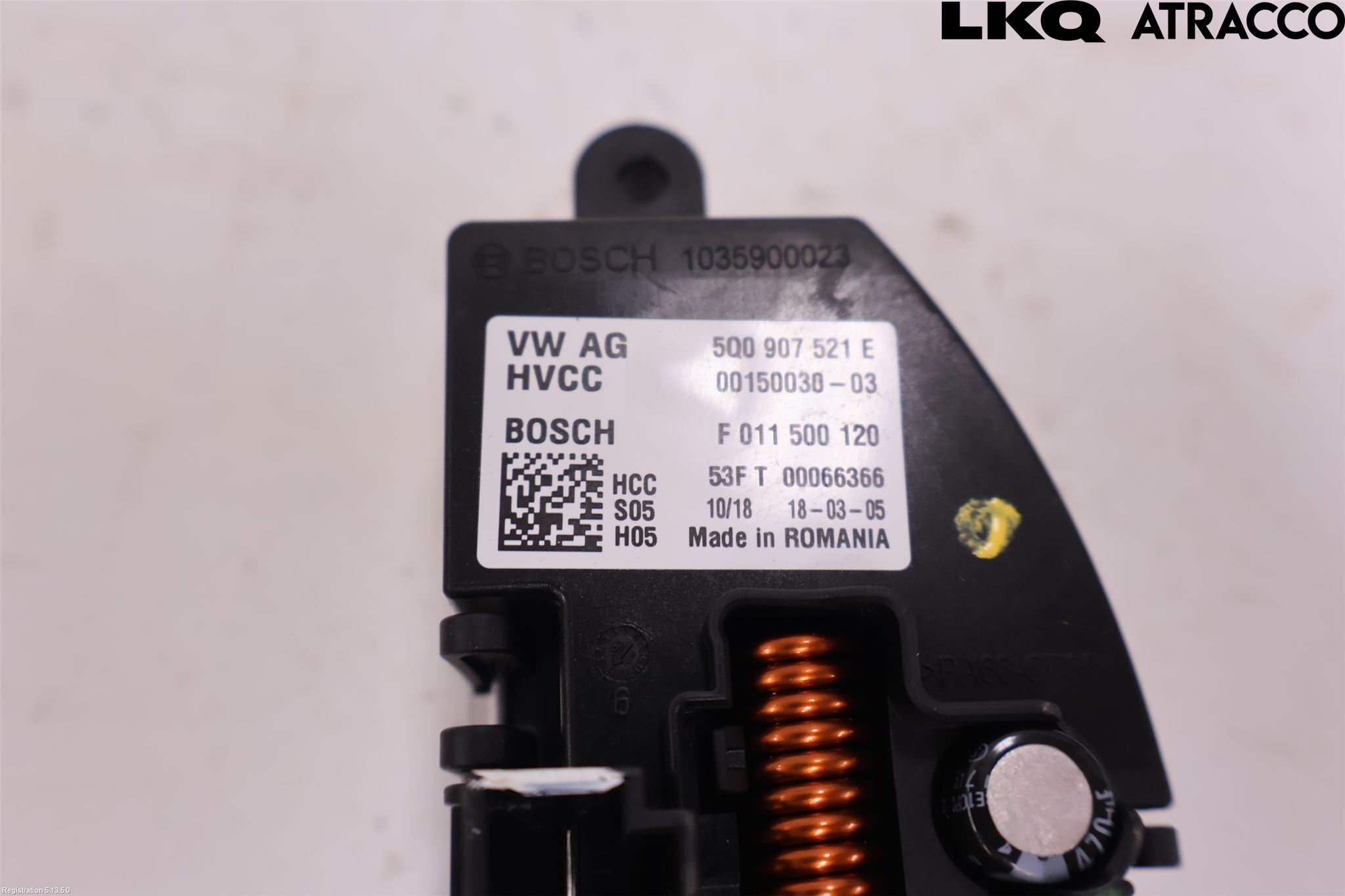 Volkswagen VW UP! / E-UP! Värmefläktsmotstånd