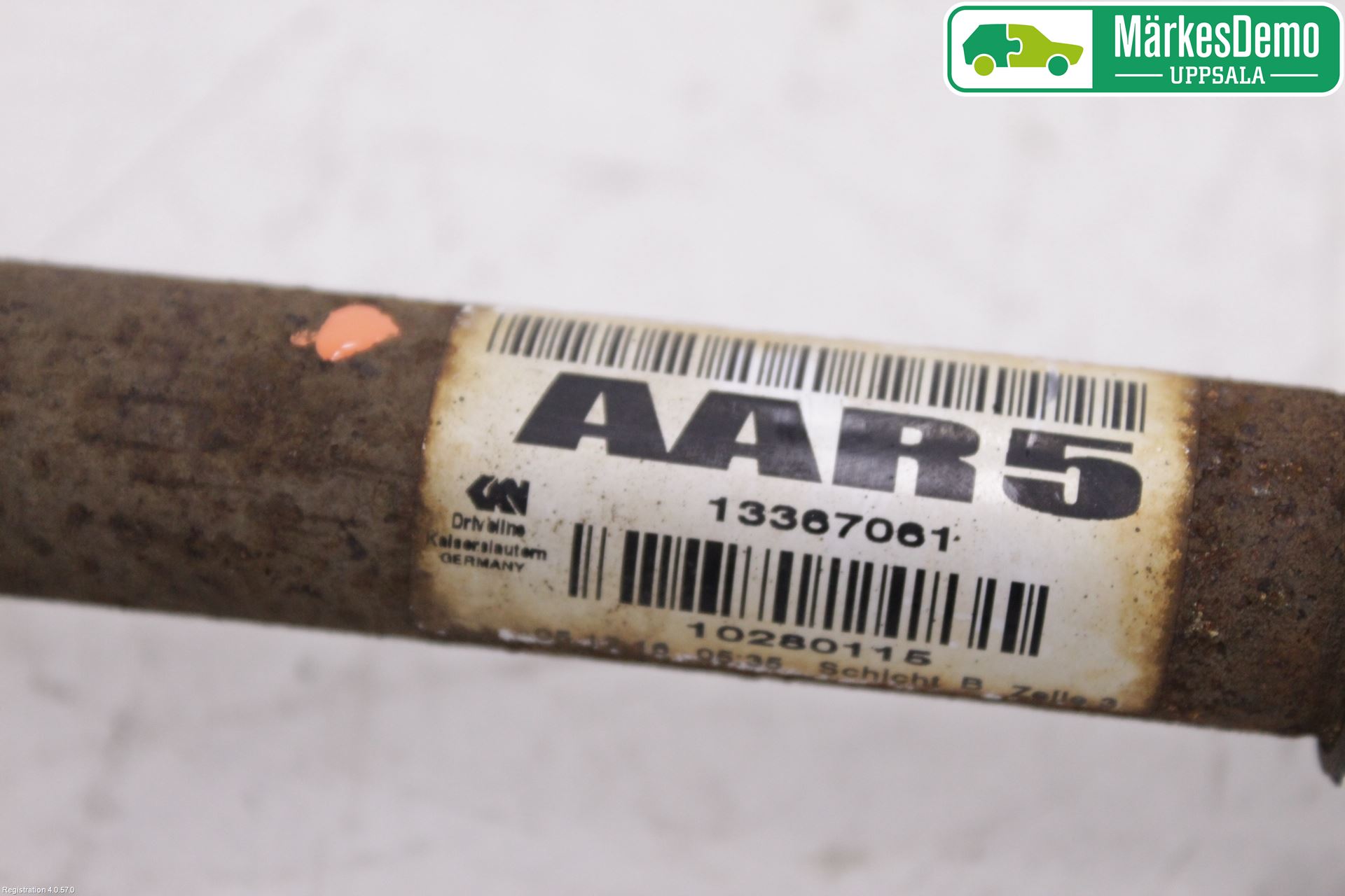 Opel ASTRA K 16-22 Drivaxel Fram Vänster