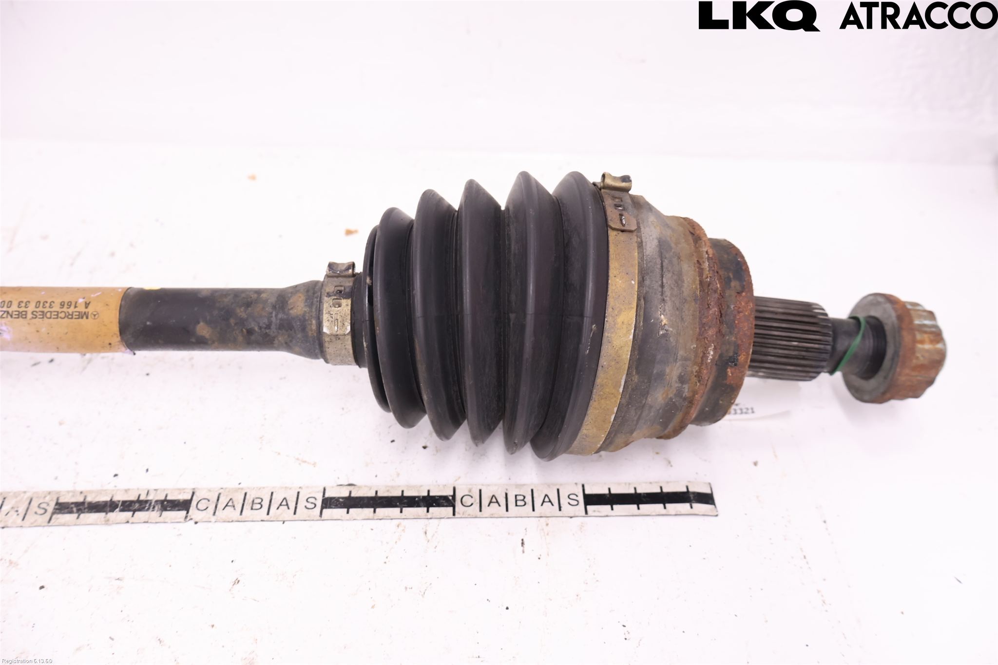 Mercedes-Benz MB ML/GLE-KLASS (W166) 12-18 Drivaxel Fram Vänster