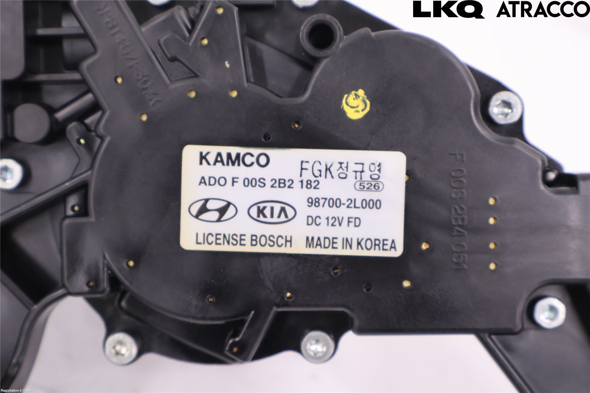 Hyundai i30 FD 07-12 Torkarmotor Baklucka