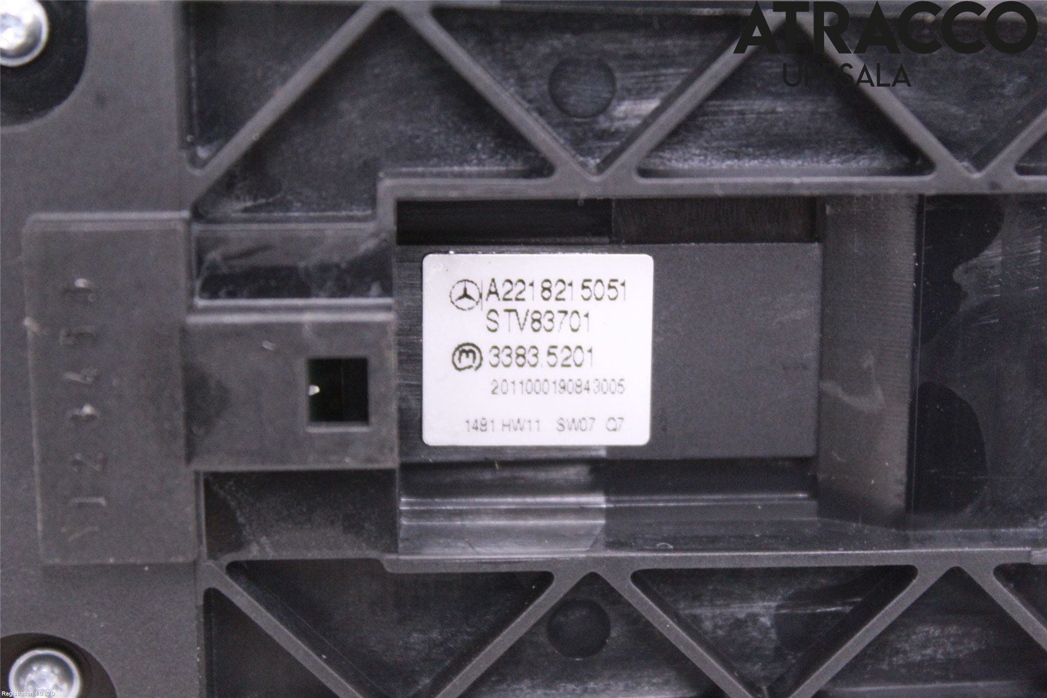 Mercedes-Benz MB S-KLASS (W221) 05-13 Strömställare Elhiss