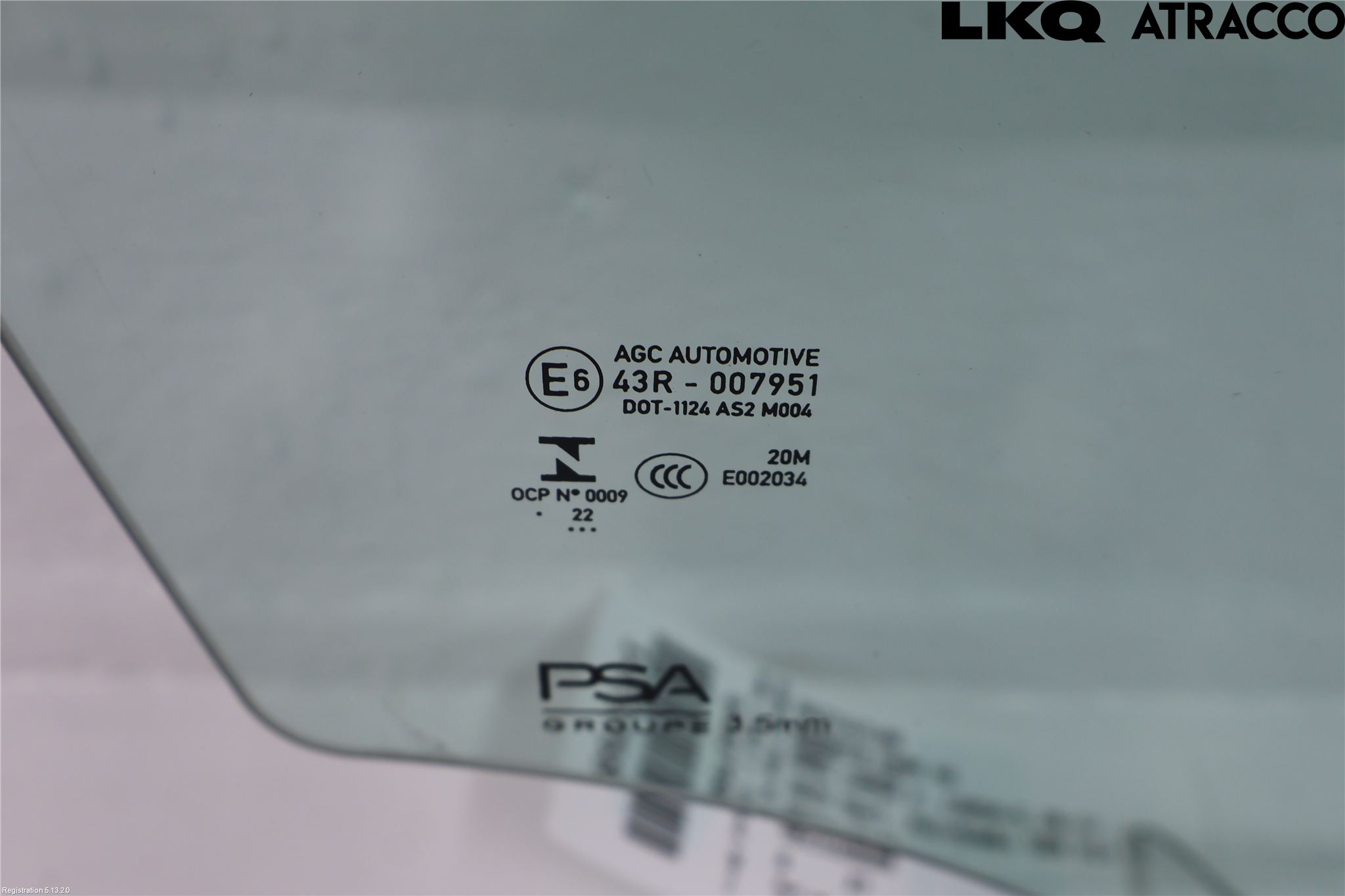 Opel CORSA F, CORSA-E 20- Dörruta Fram Höger