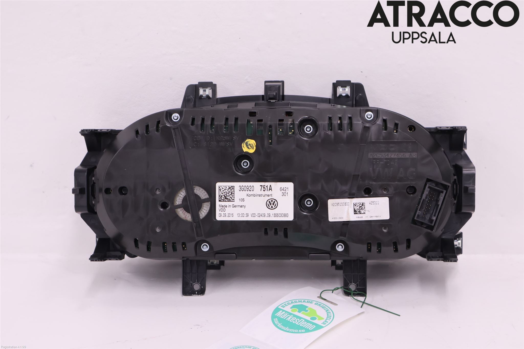 Volkswagen VW PASSAT 15-19 Instrument Komb