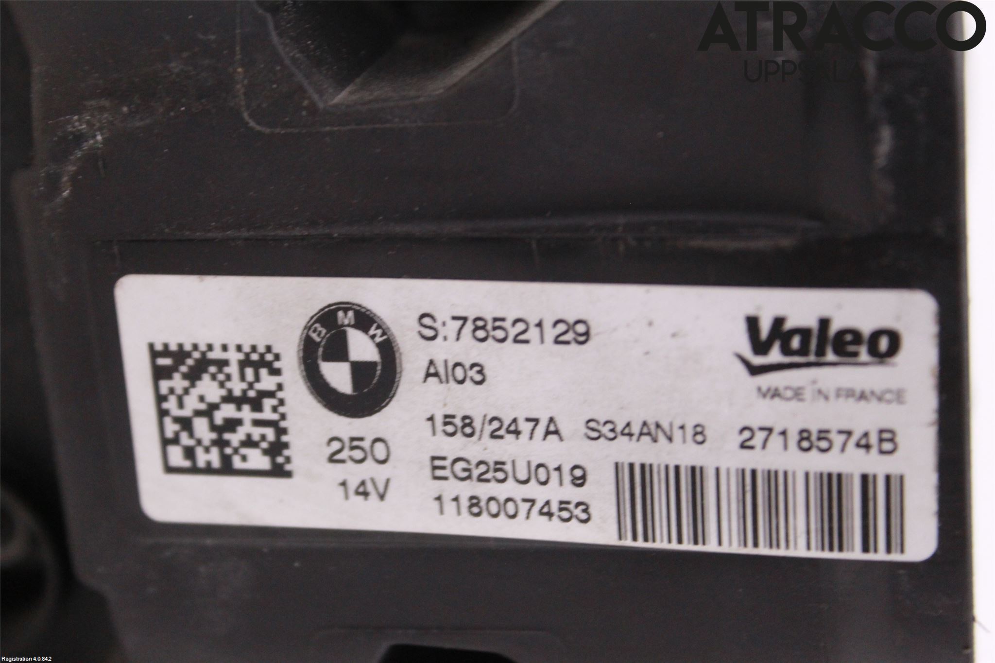 BMW 5 G30/G31/F90 17-23 Generator