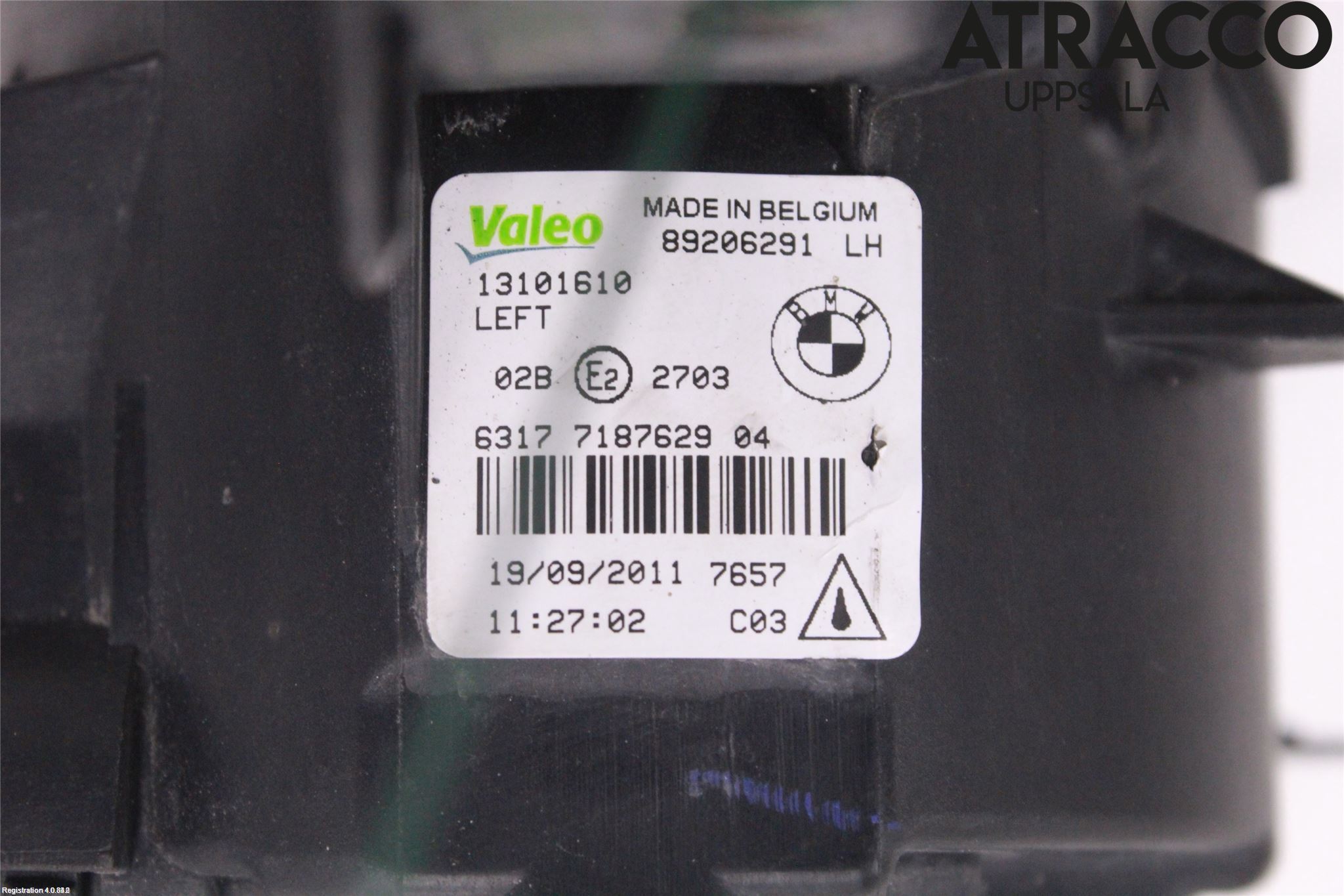 BMW X6 E71/E72   08-14 Dimljus-Varselljus Fram