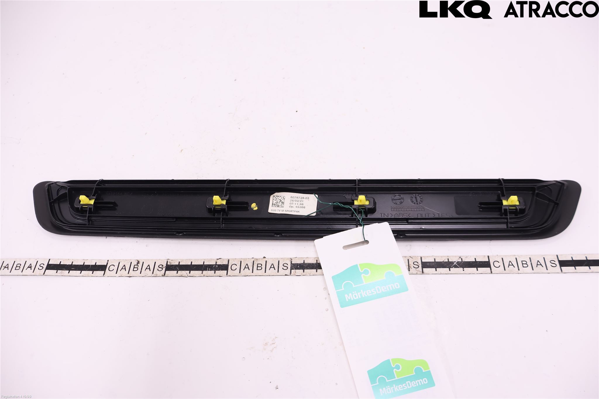 BMW 3 G20/G21/G80/G81 19- Inr Tröskel-Insteg