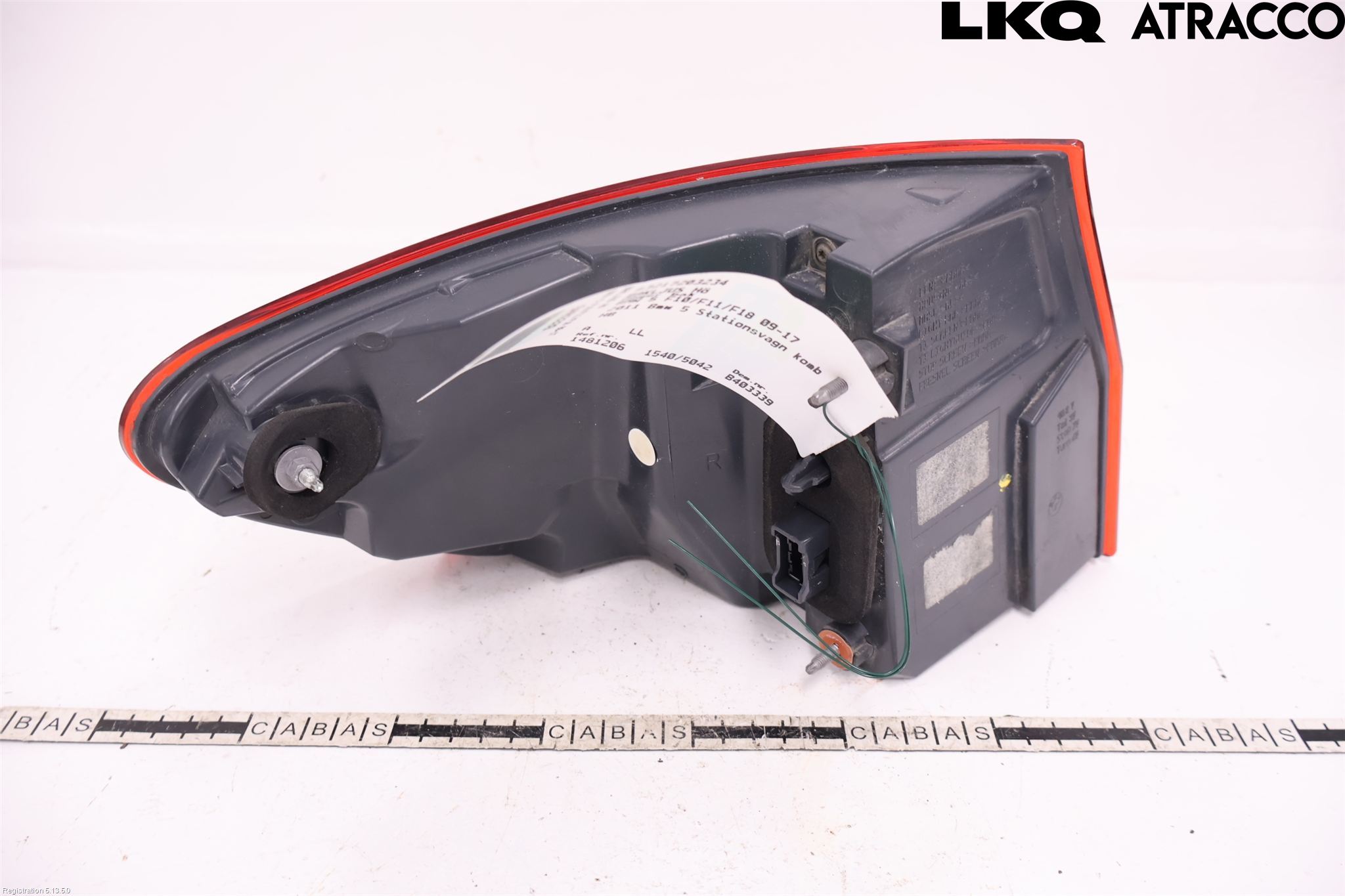 BMW 5 F10/F11/F18 09-17 Bakljus Höger