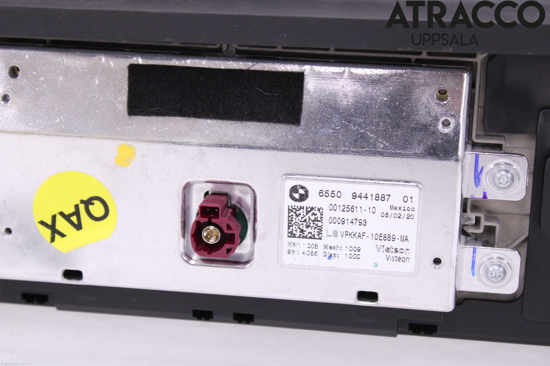 BMW 3 G20/G21/G80/G81 19- Bildskärm