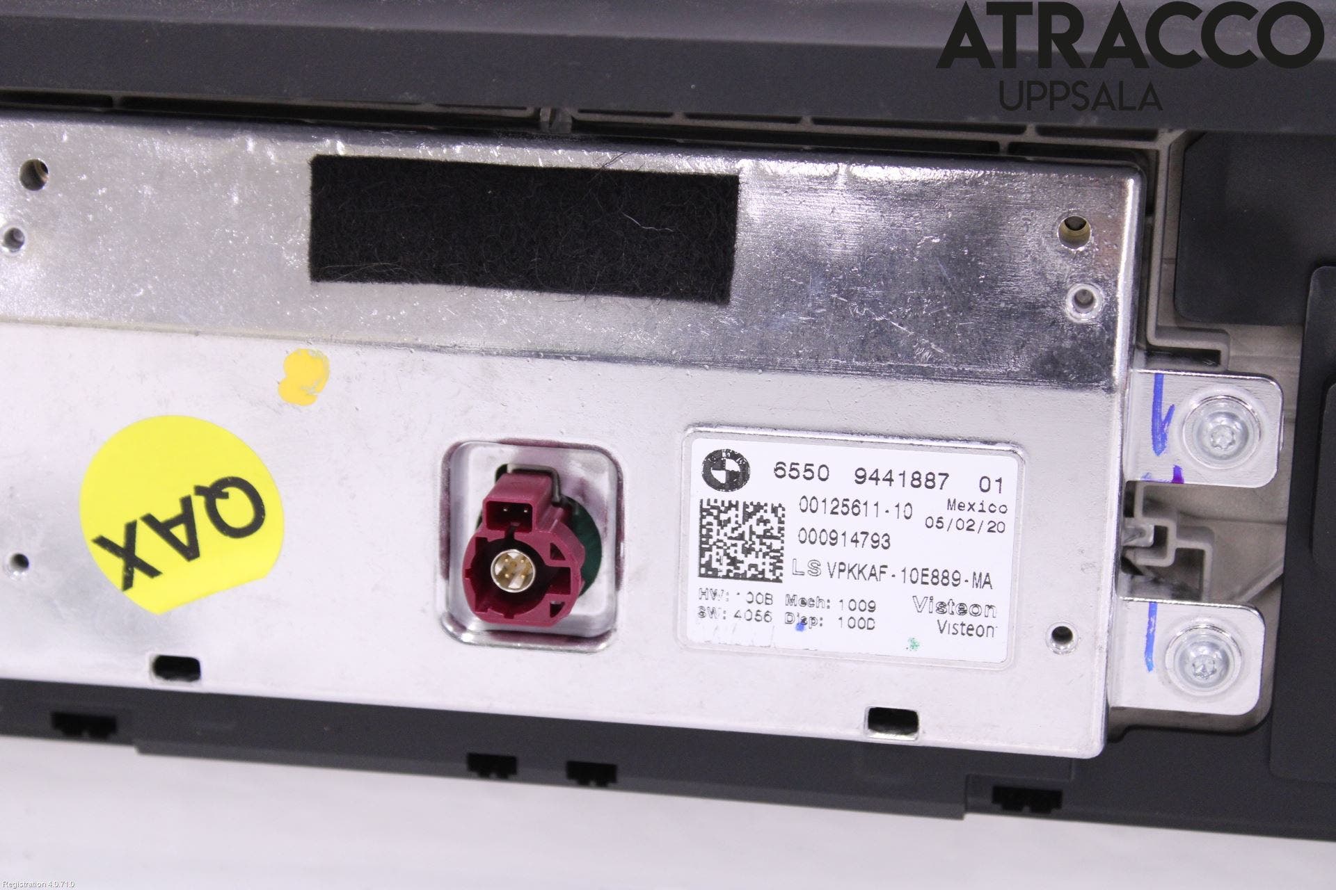 BMW 3 G20/G21/G80/G81 19- Bildskärm