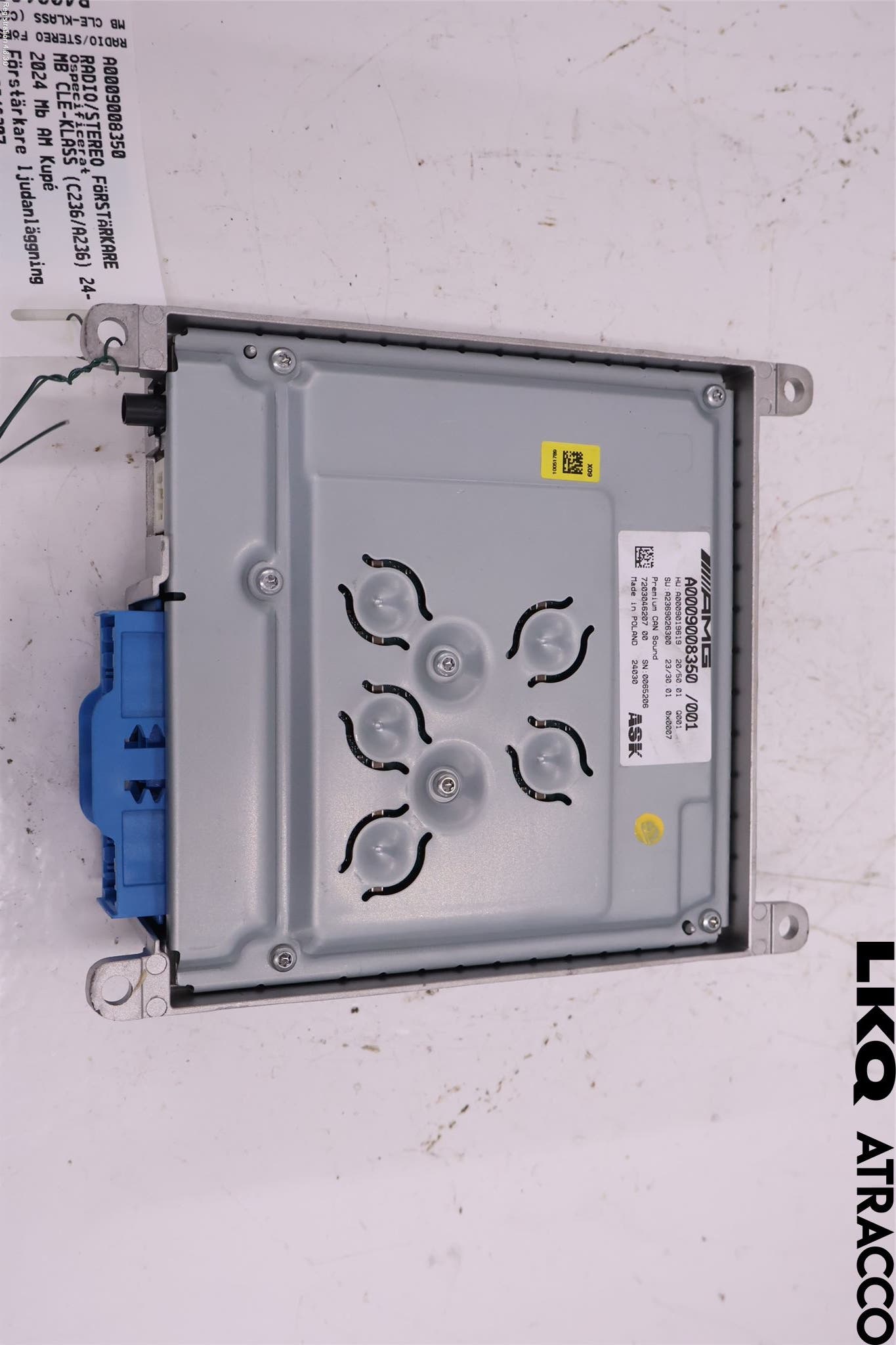 Alfa MB CLE-KLASS (C236/A236) 24- Radio-Stereo Förstärkare