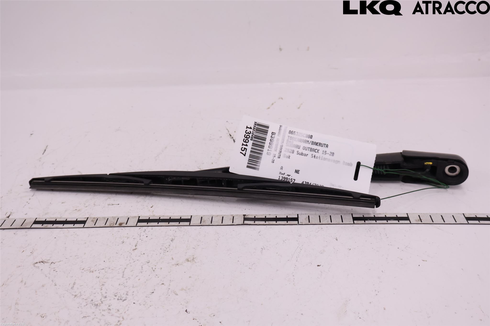 Subaru OUTBACK 15-20 Torkararm-Bakruta