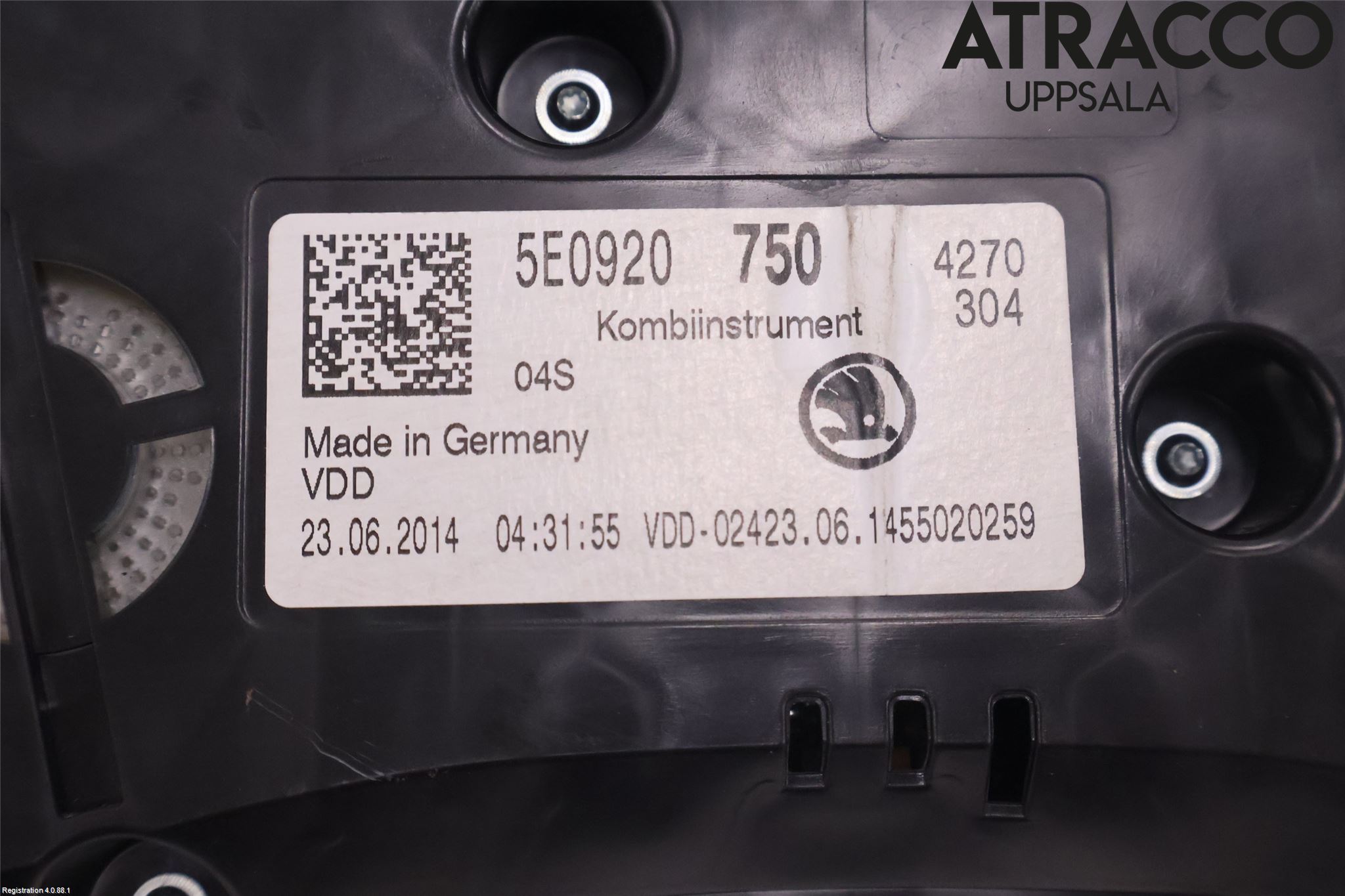 Skoda OCTAVIA (5E) 13-20 Instrument Komb