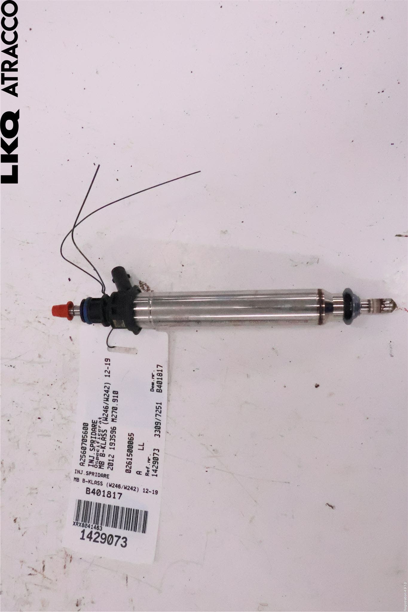 Mercedes-Benz MB B-KLASS (W246/W242) 12-19 Injspridare