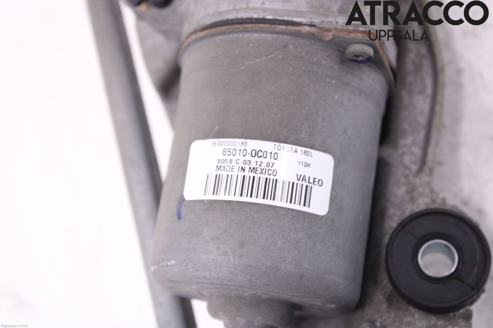 Toyota LAST Torkarmekanism Vindruta