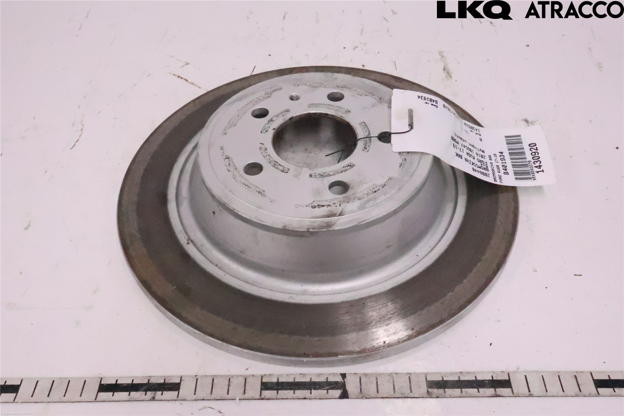 Ford KUGA 17-19 Bromsskiva Bak