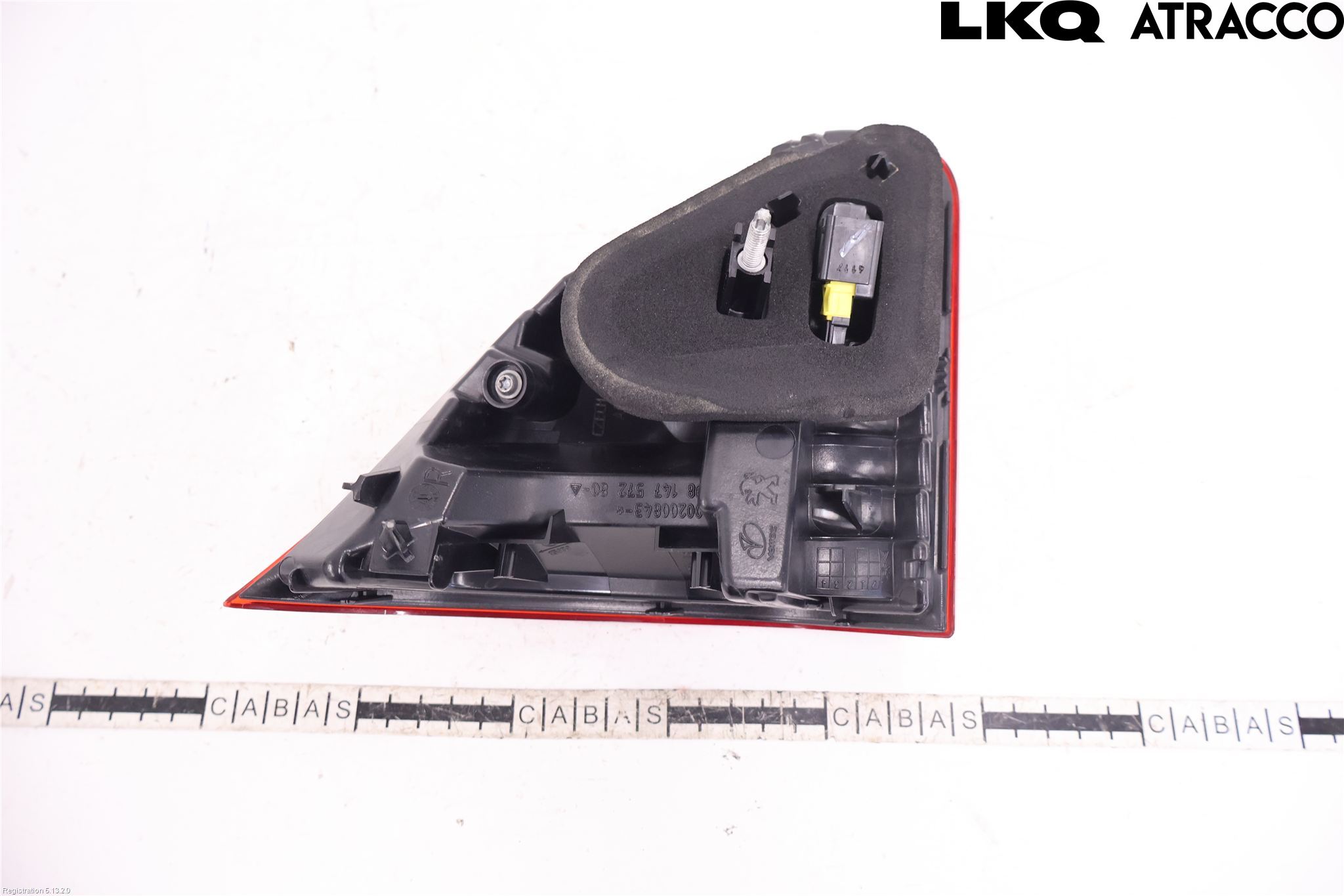 Peugeot 2008 13-20 Bakljus Lucka Hö