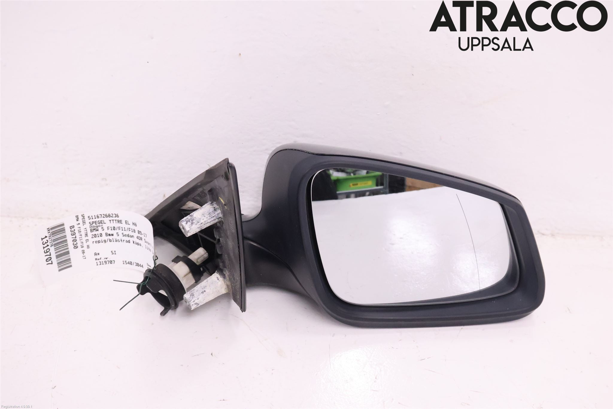 BMW 5 F10/F11/F18 09-17 Spegel Yttre El Hö