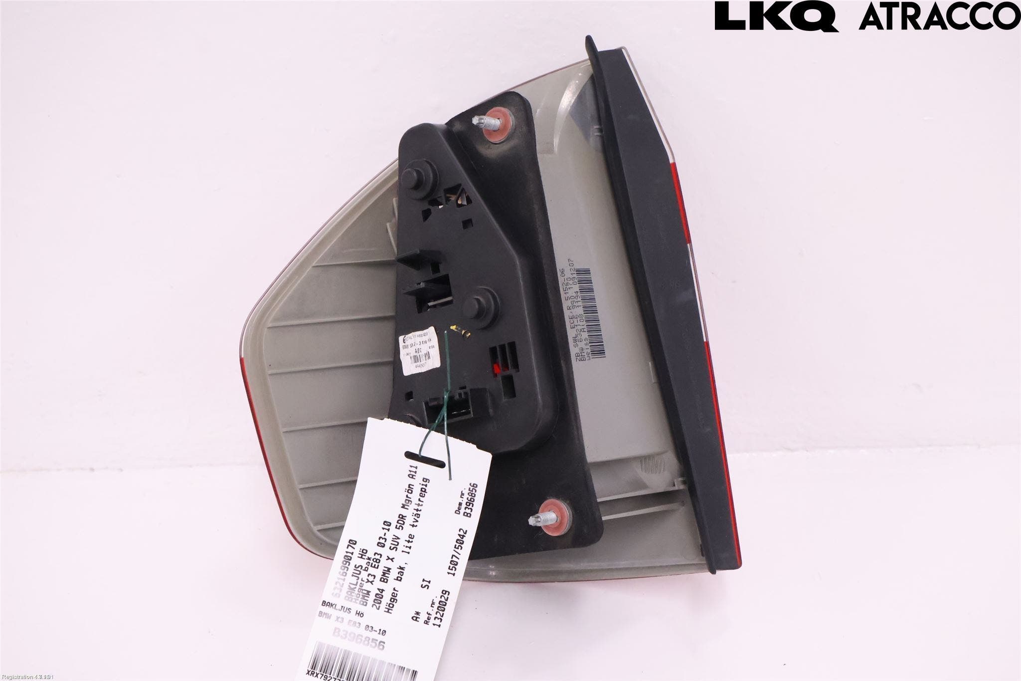 BMW X3 E83 03-10 Bakljus Höger