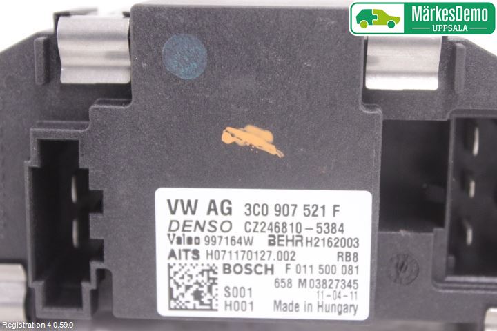 Volkswagen VW CADDY 11-15 Värmefläktsmotstånd