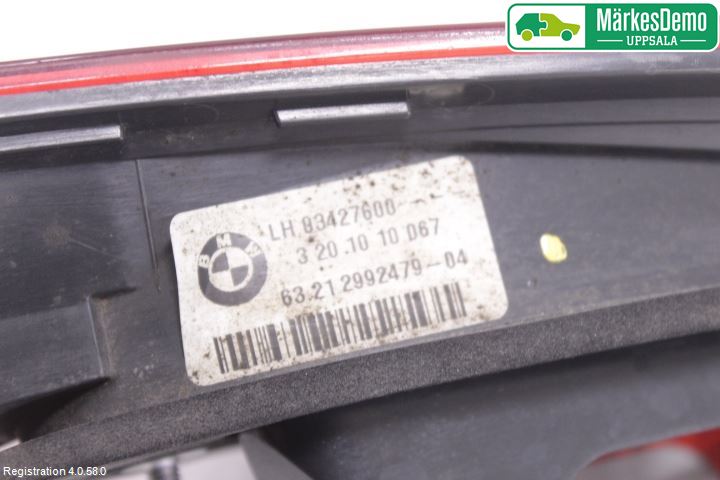 BMW X1 E84 10-15 Bakljus Lucka Vä