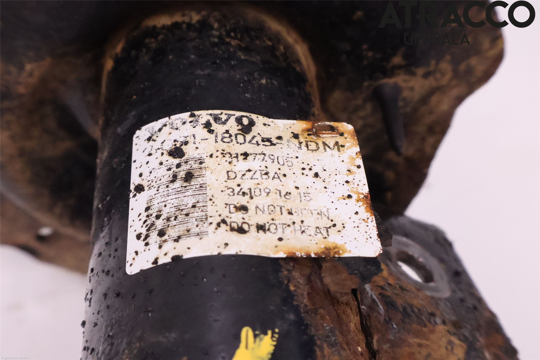 Volvo V70 08-13 Fjäderben Fram Höger