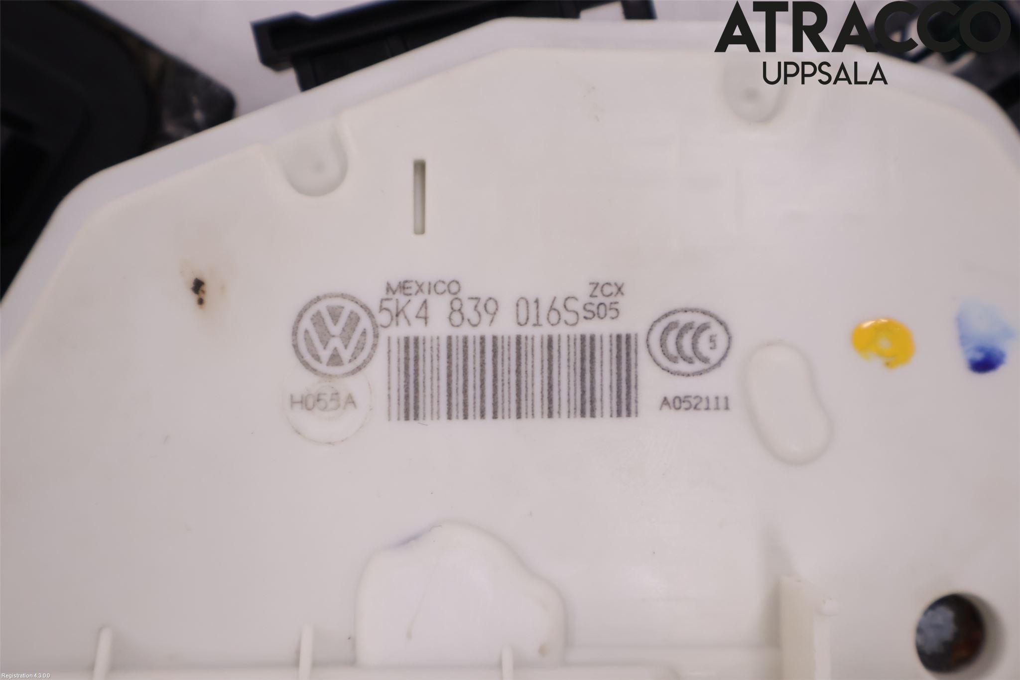 Volkswagen VW GOLF / E-GOLF VII 13-20 Låskista-Dörrlås