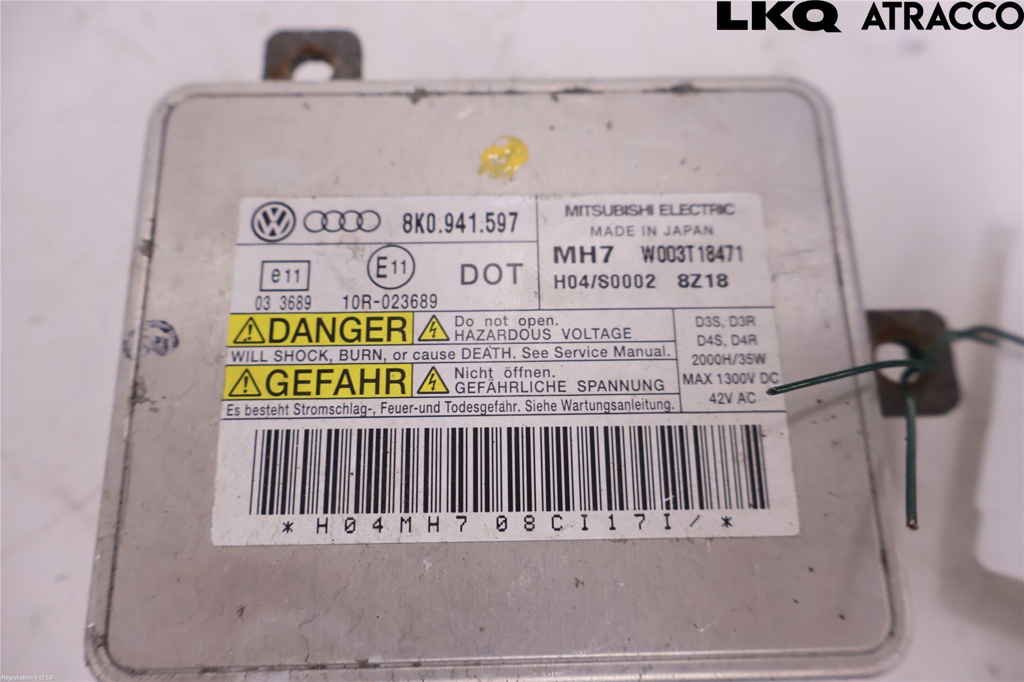 Audi A4 ALLROAD 09-16 Styrenhet Strålkastare