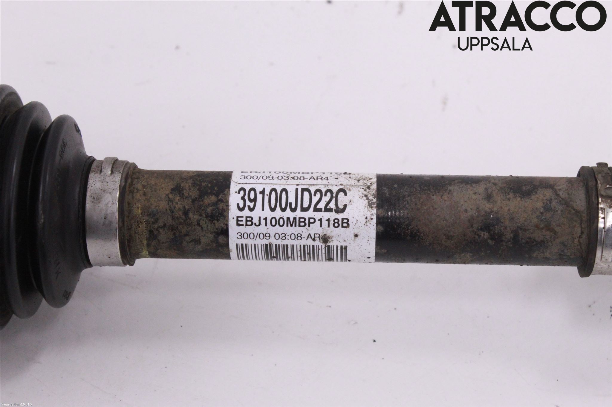 Nissan QASHQAI   07-10 Drivaxel Fram Höger