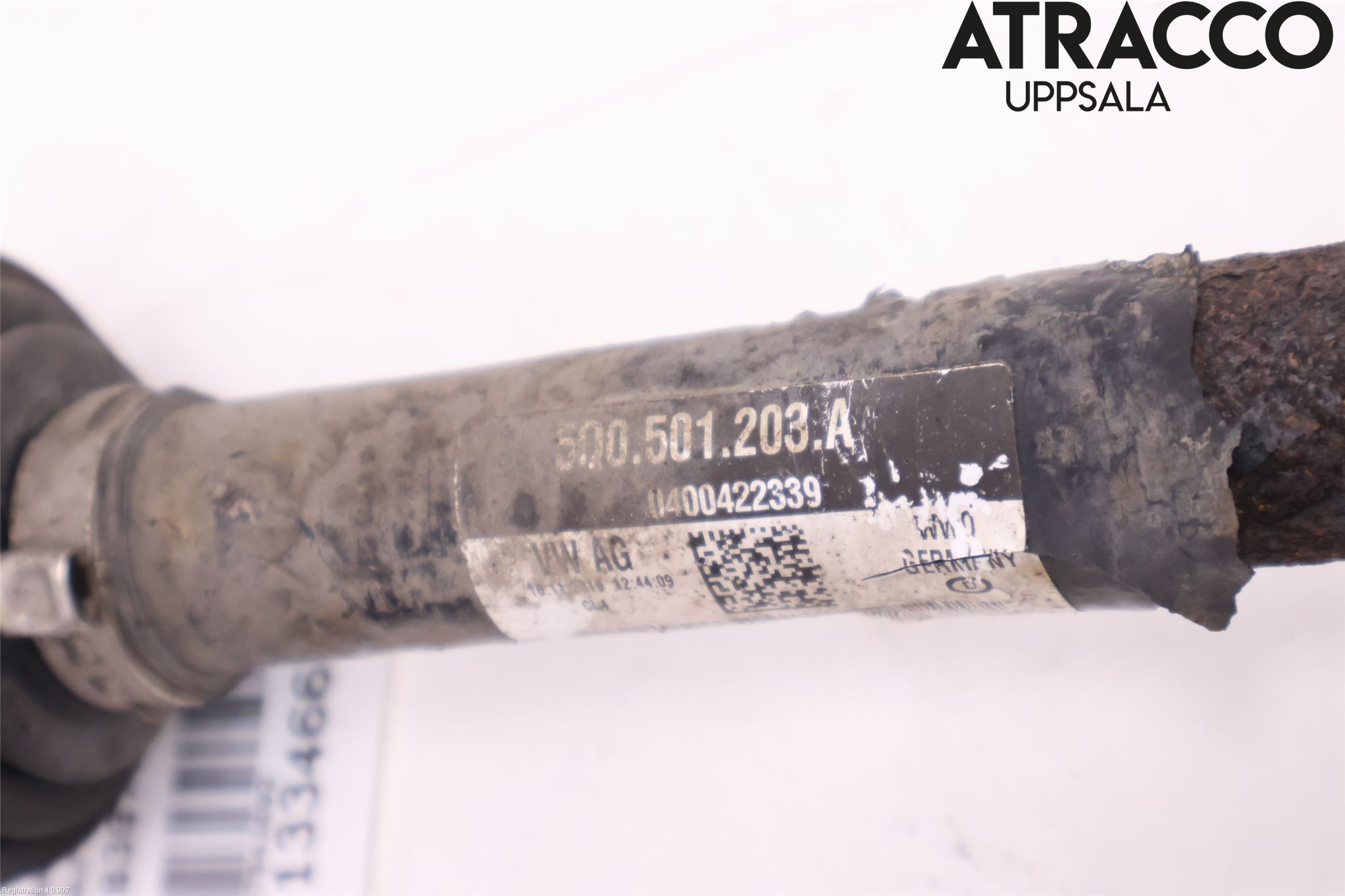 Volkswagen VW GOLF / E-GOLF VII 13-20 Drivaxel Bak Vänster