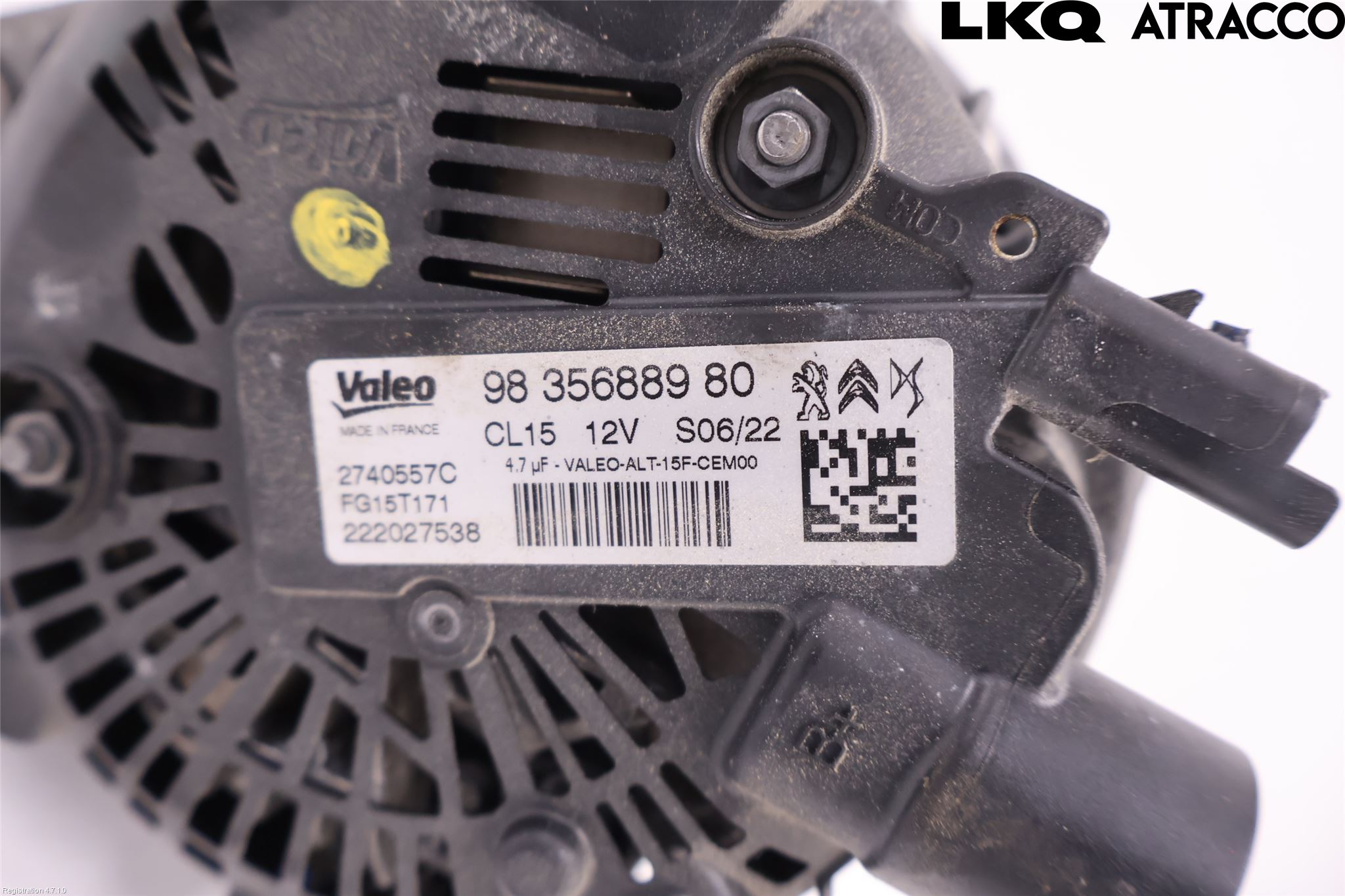 Peugeot 2008/E-2008 20- Generator