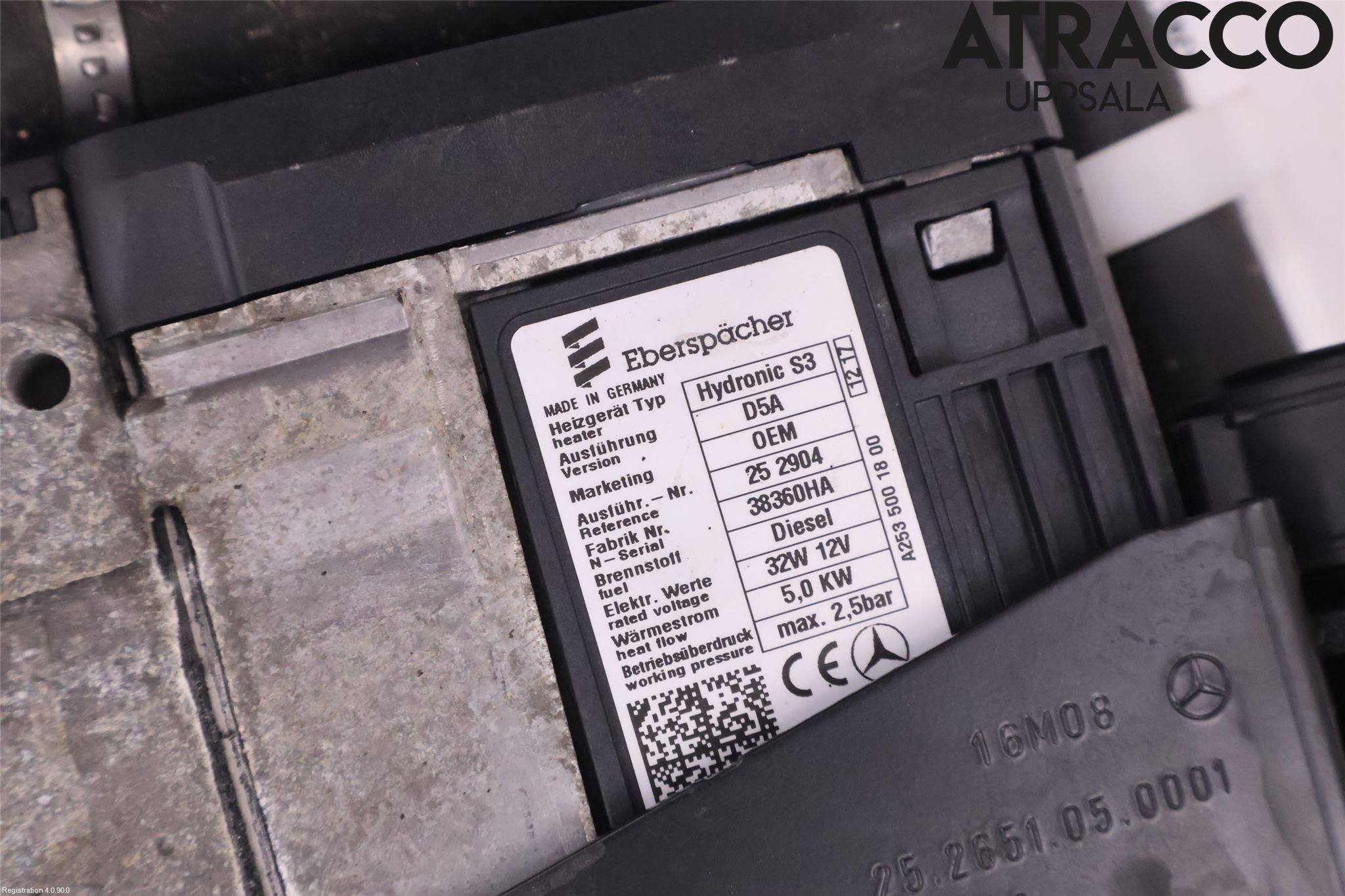 Mercedes-Benz MB E-KLASS (W213) 16-23 Dieselvärmare