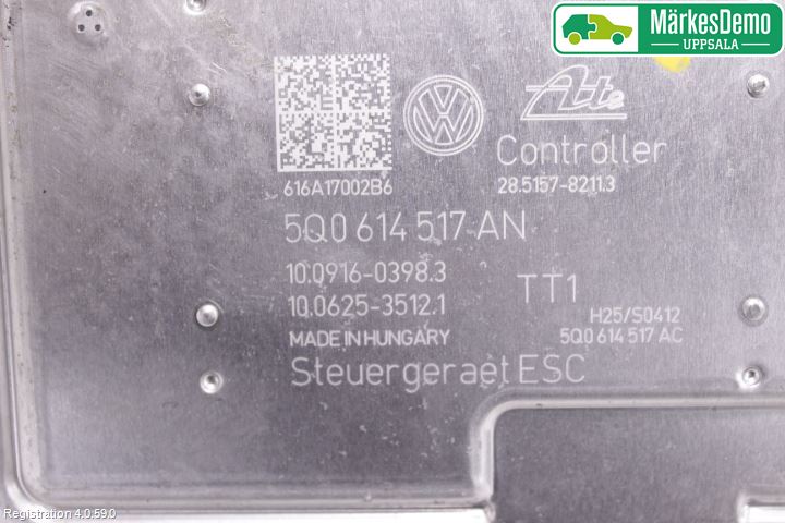 Audi A3/S3 8V 13-20 Abs Hydraulaggregat