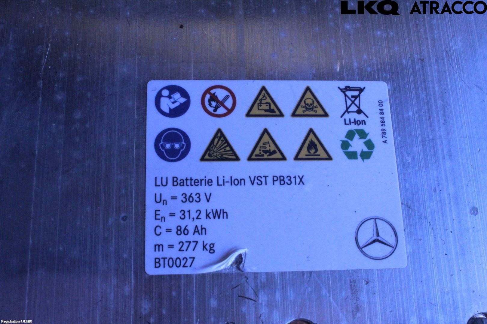 Mercedes-Benz MB GLE-KLASS (W167/V167/C167) 19- Batteri Högspänning